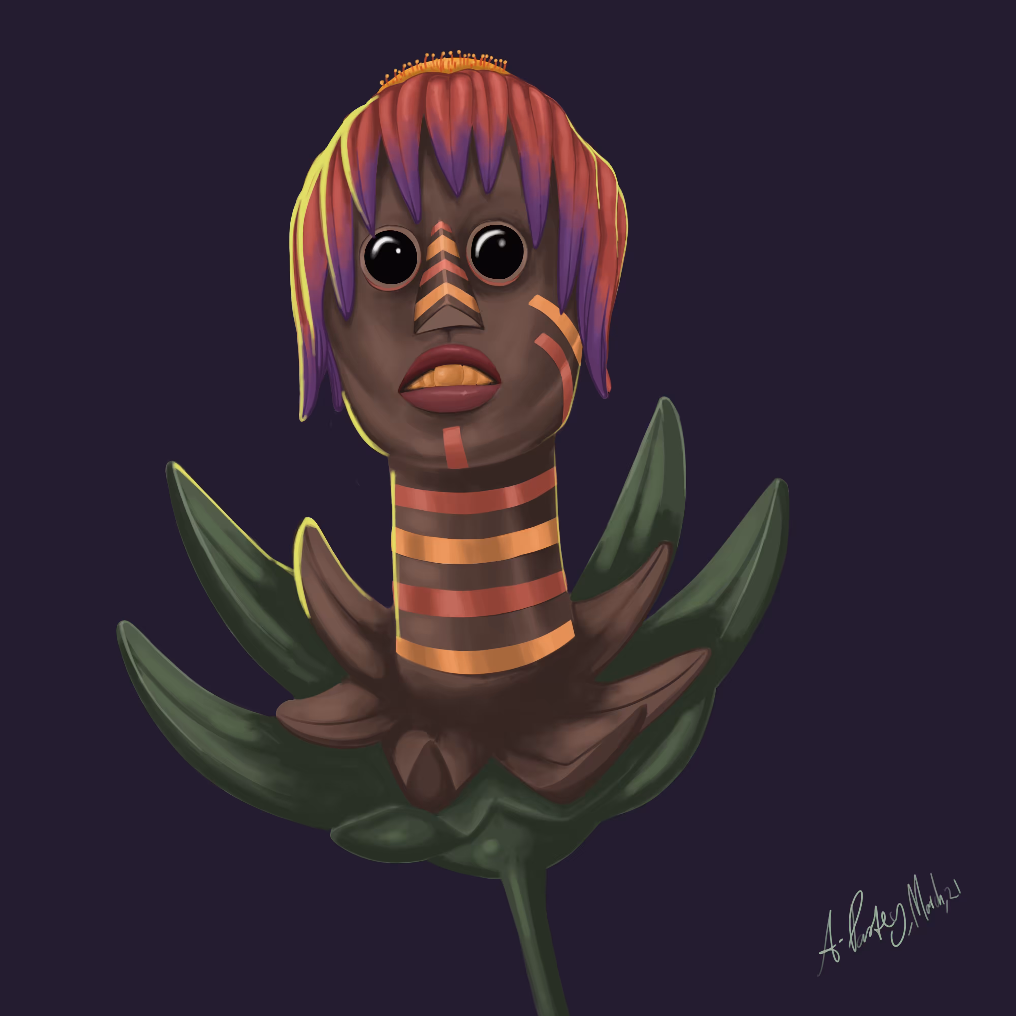 Flower Head 4