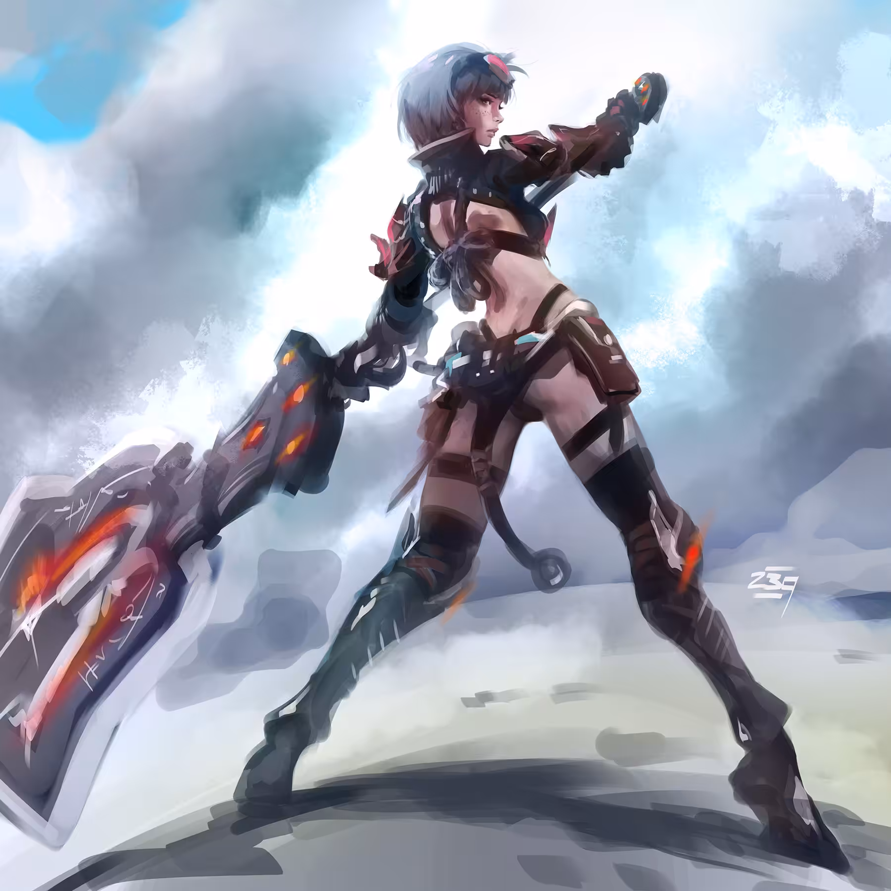 CB Frau