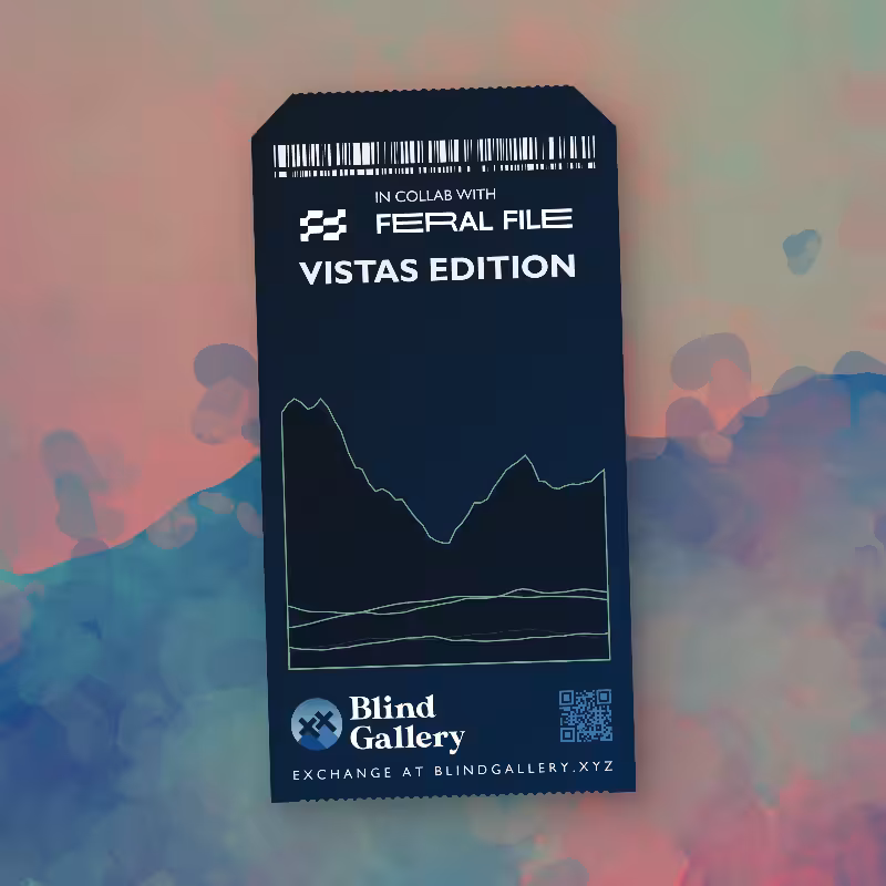 Blind Gallery Mint Pass (Vistas Edition) #298
