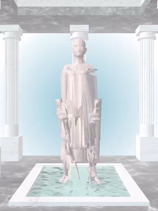 HeavenComputer: The Indifferent Raw Skin Woman #2708