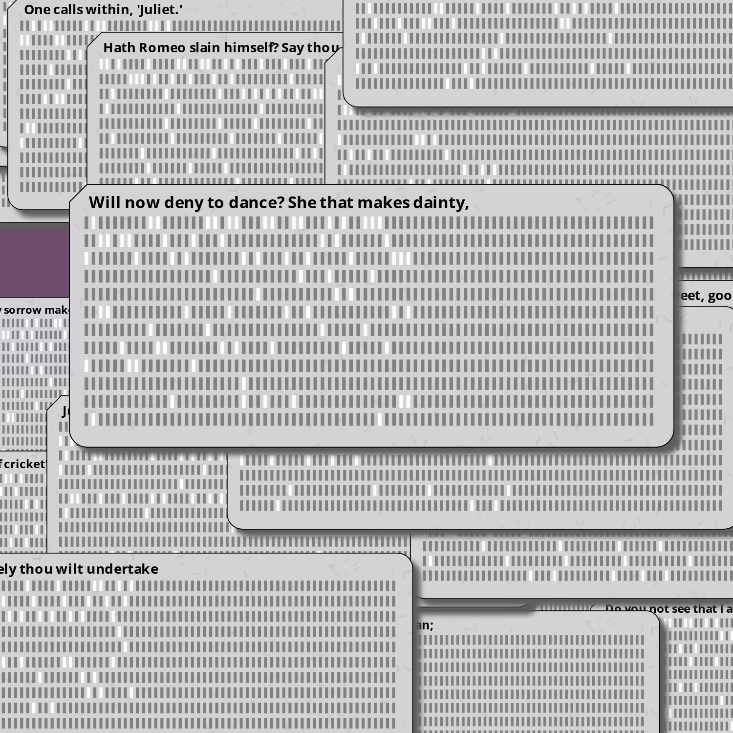 Romeo and Juliet on Punched Cards (Free) #169