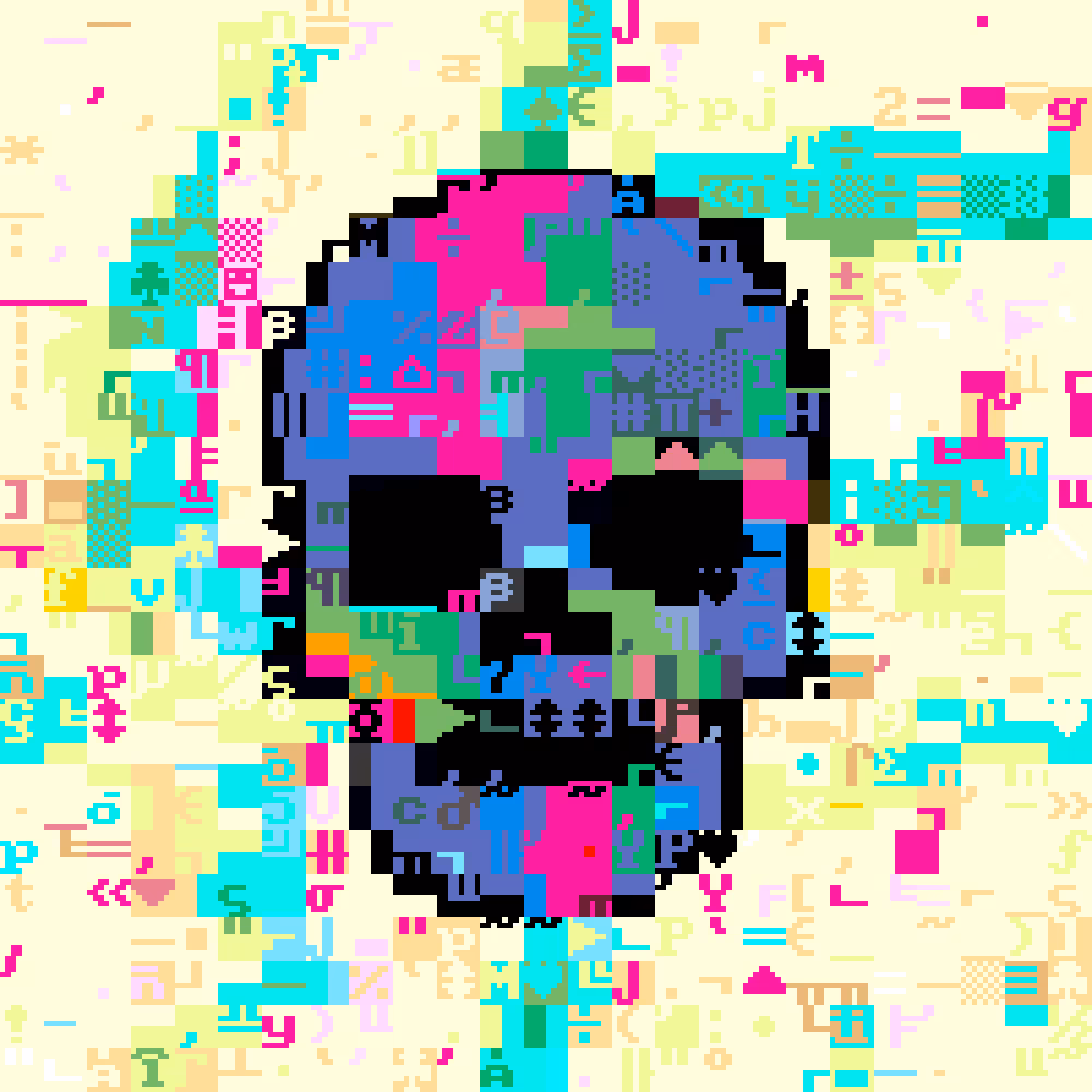 DOS Skull 0378