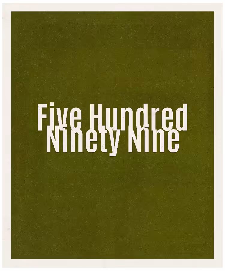 Count #599