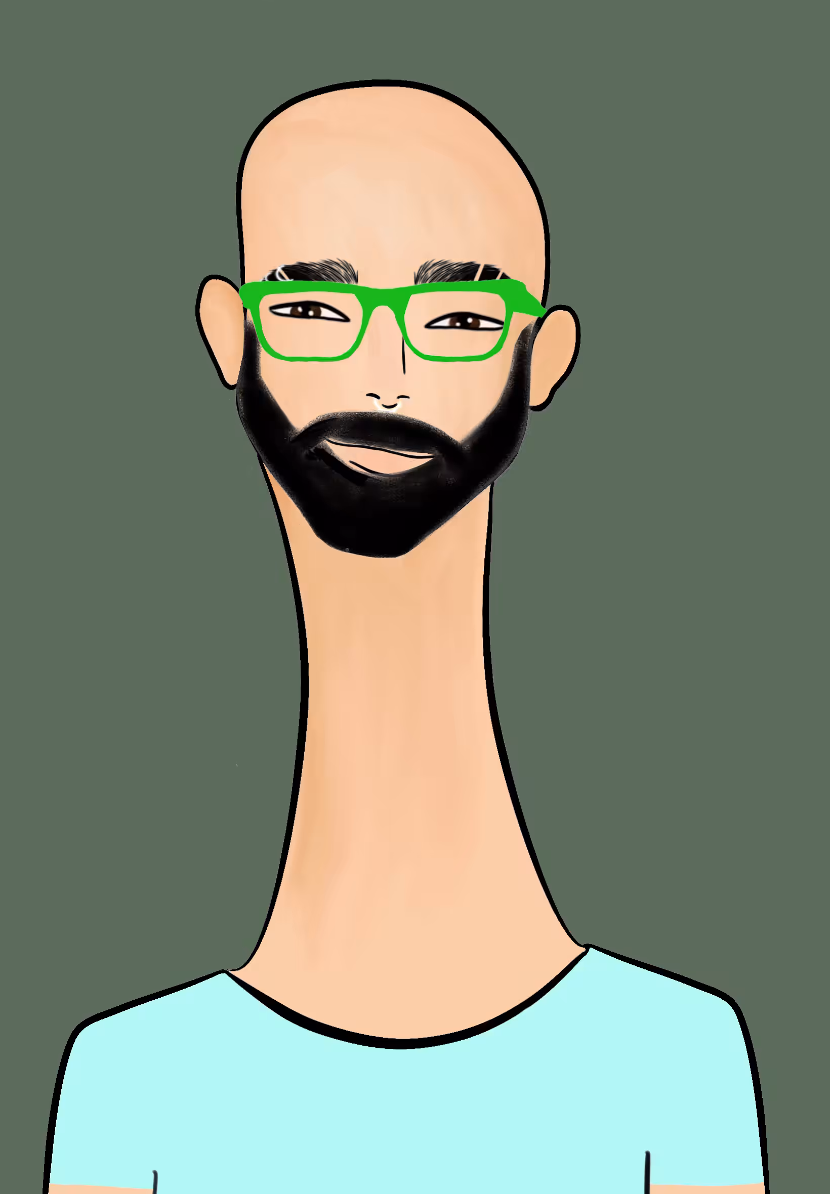 Long Neckie Fellas #1042