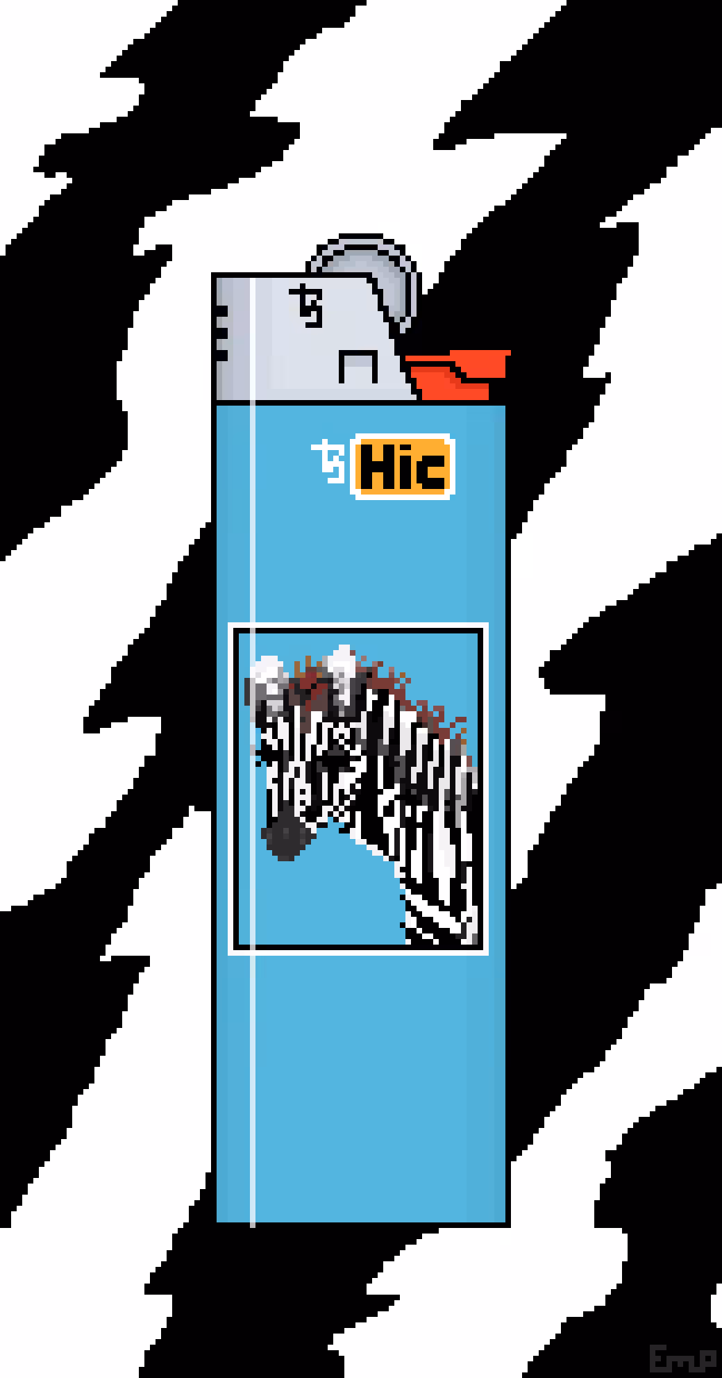 Hic my Bic Zebra