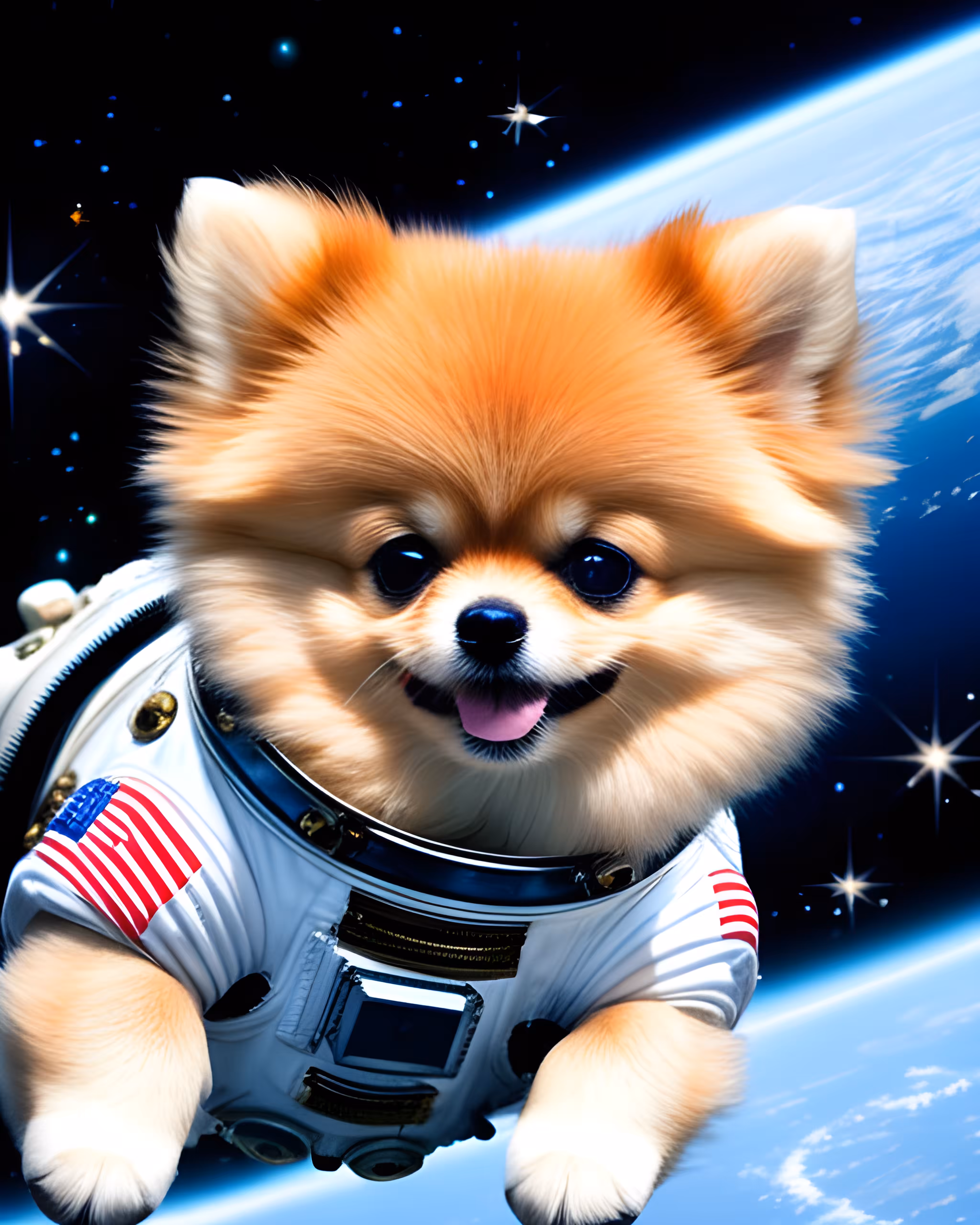 Space Pomeranian No. 1