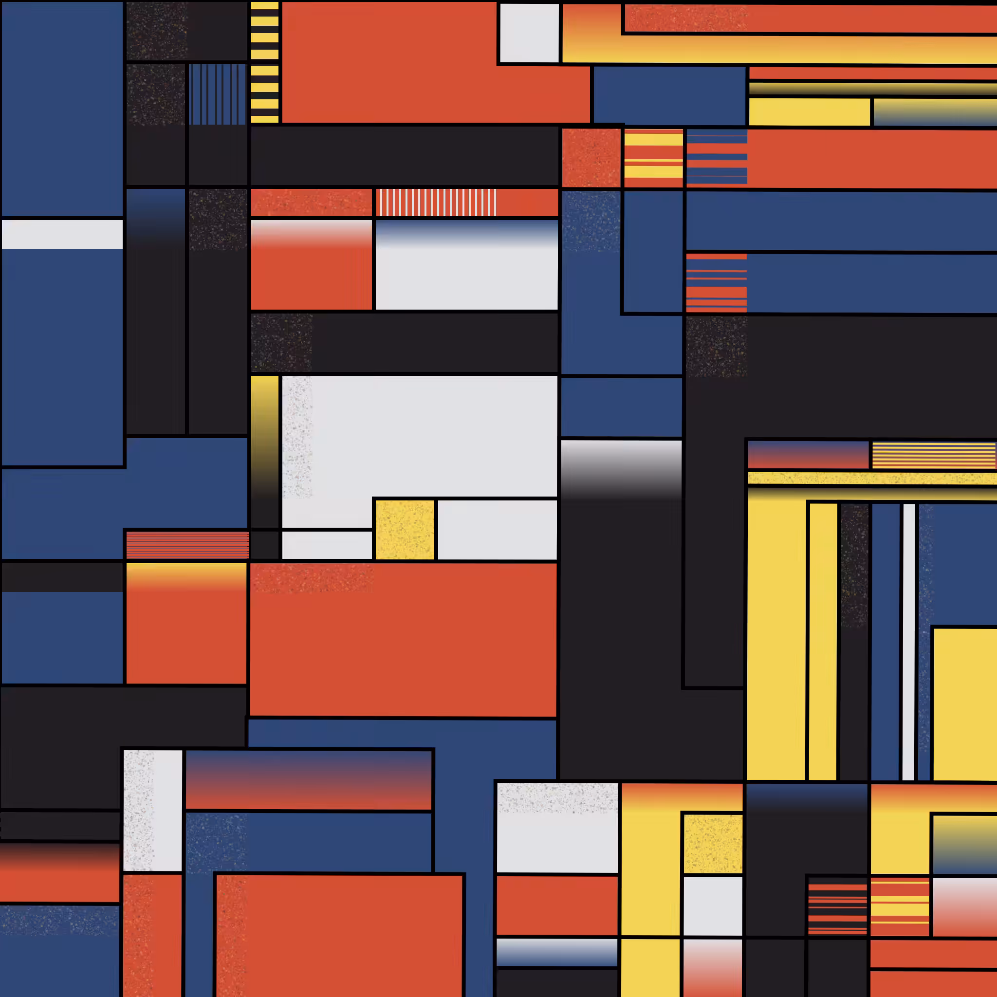 Agricultural Landscapes - Mondrian Edition #26