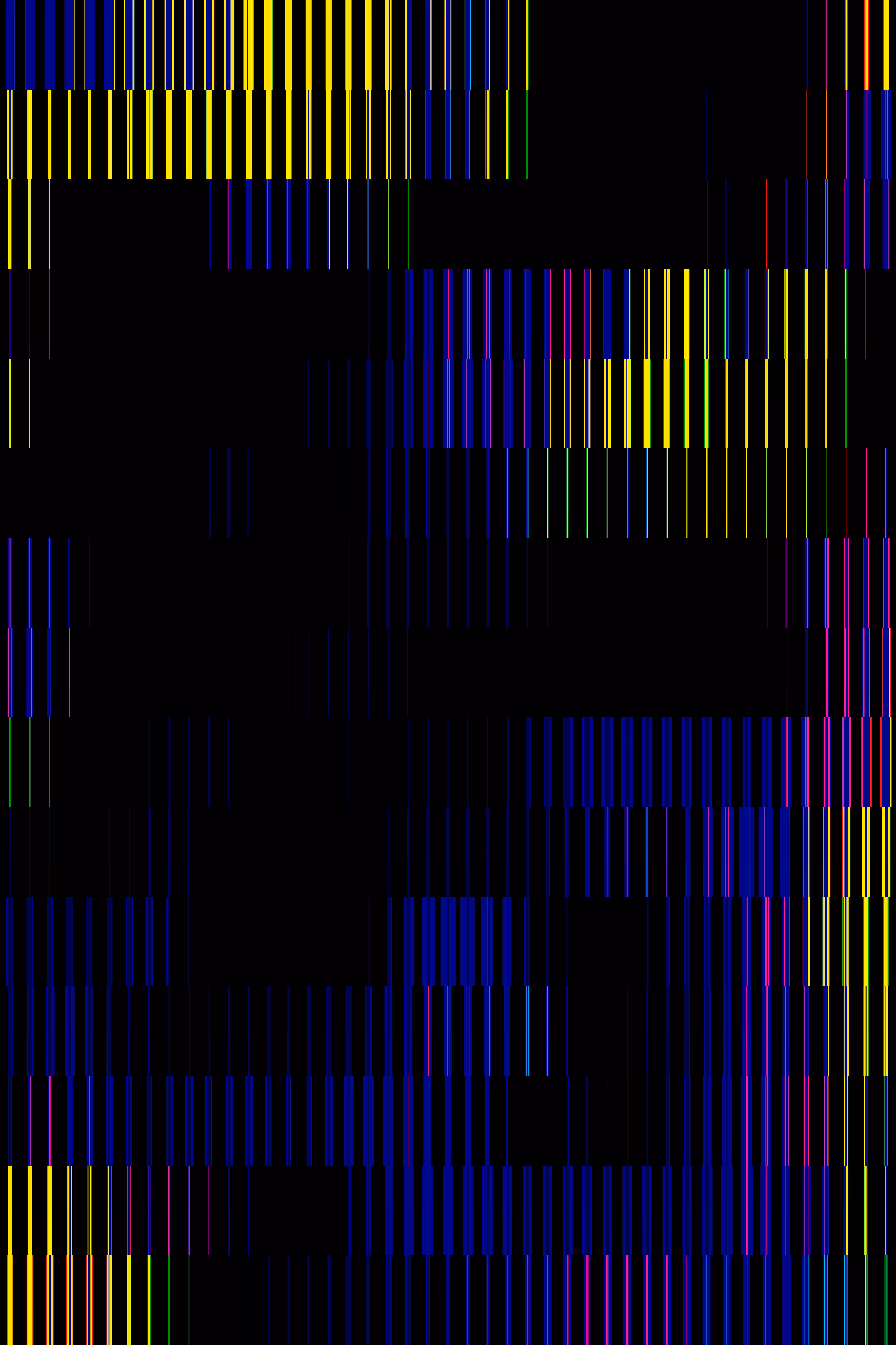 Three lines. Three Colours #52