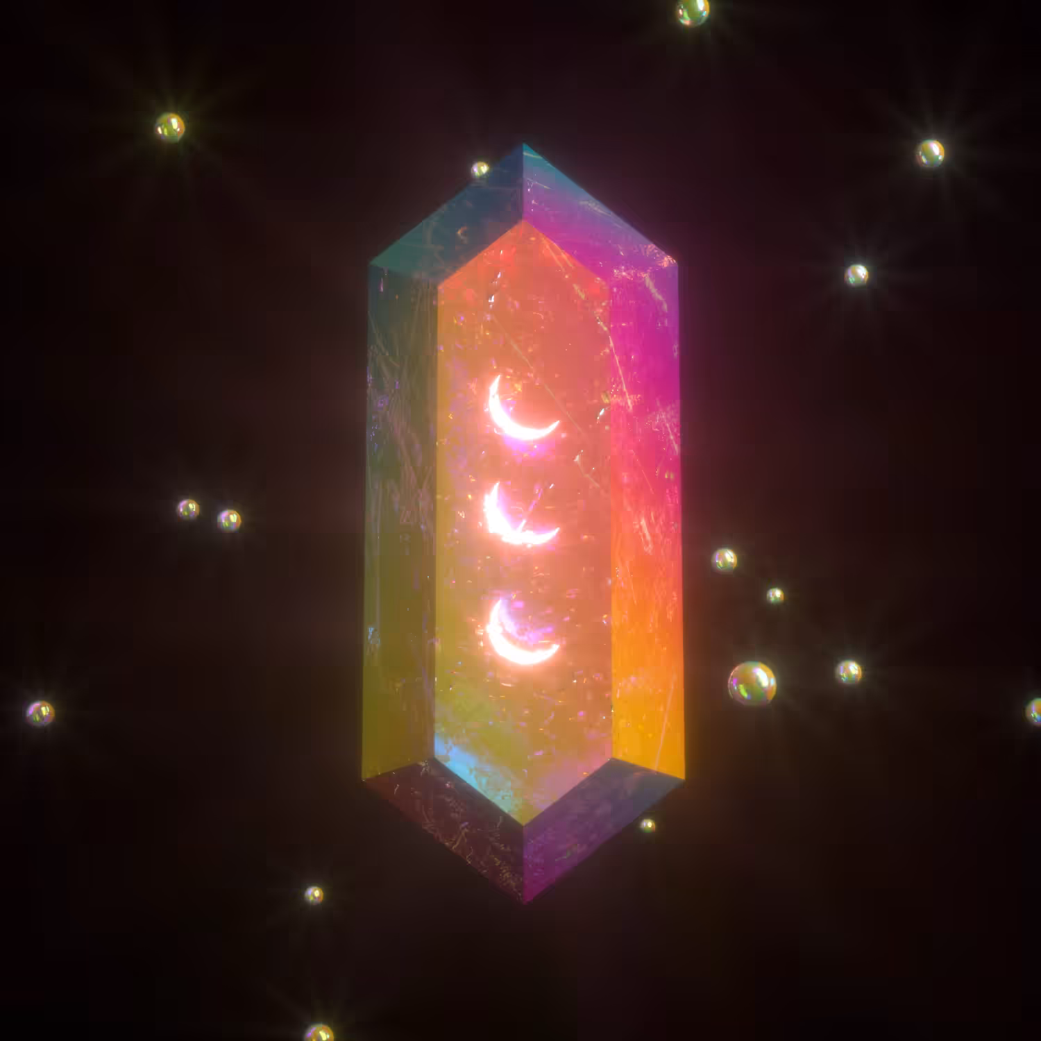 MOON GEM #2 - AURORA