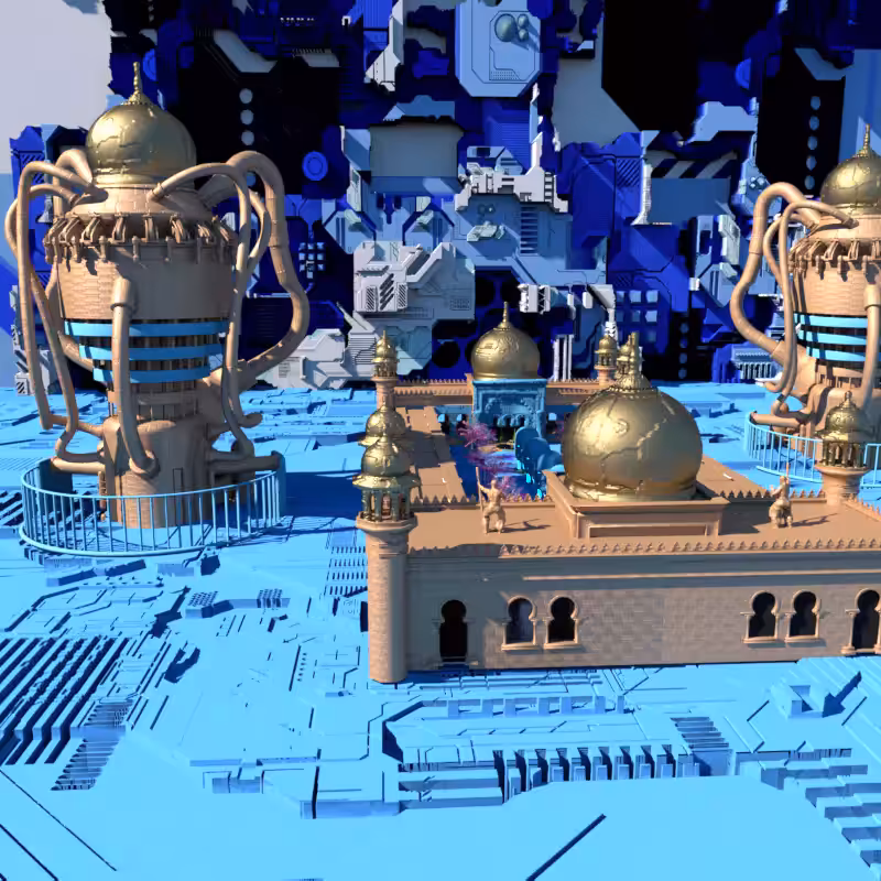 Cyborg's palace