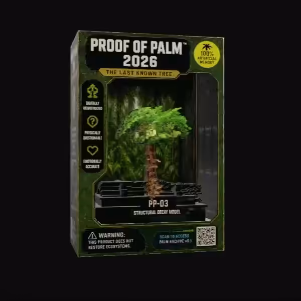 PP-03 — Structural Decay Model - PROOF OF PALM™ 2026 “The Last Known Tree.”