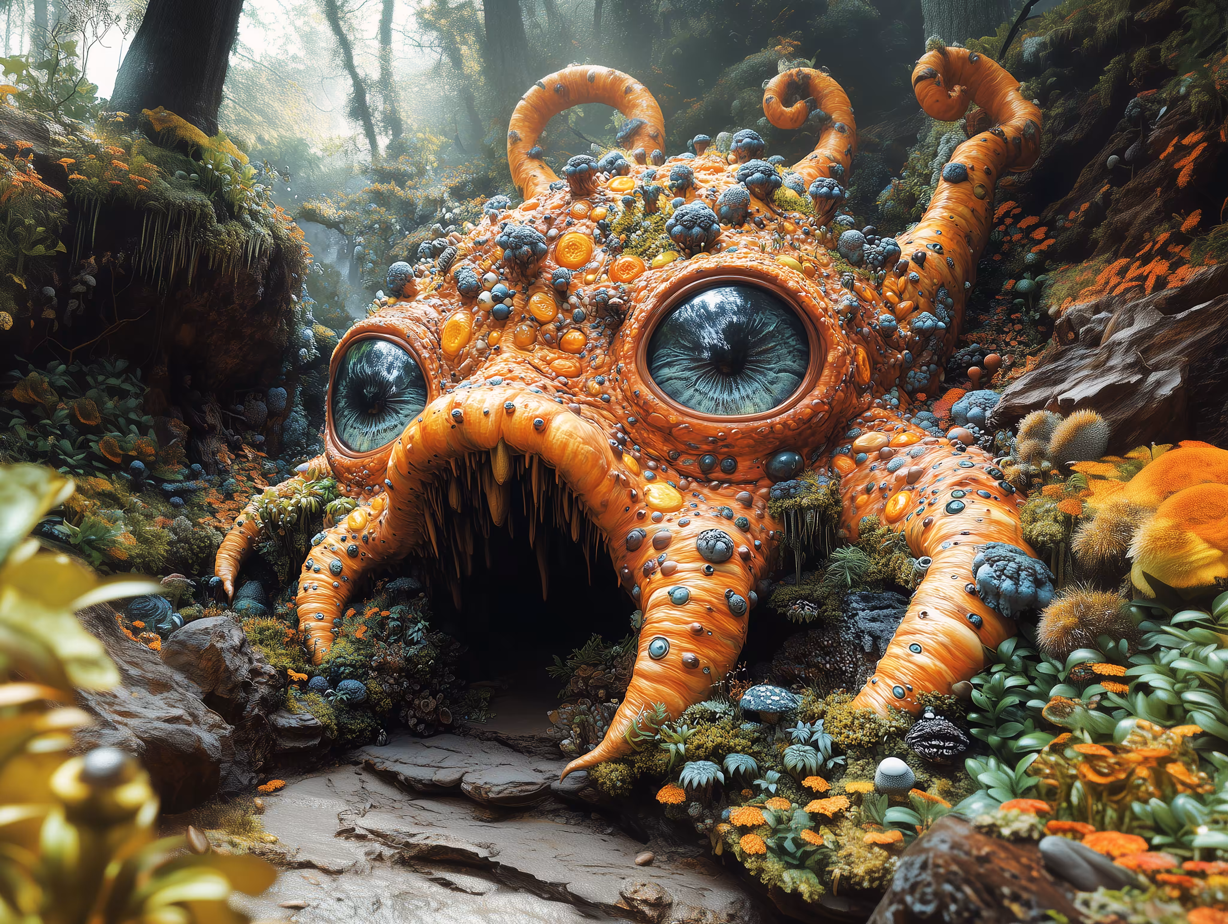 Sticky Being of the Woods