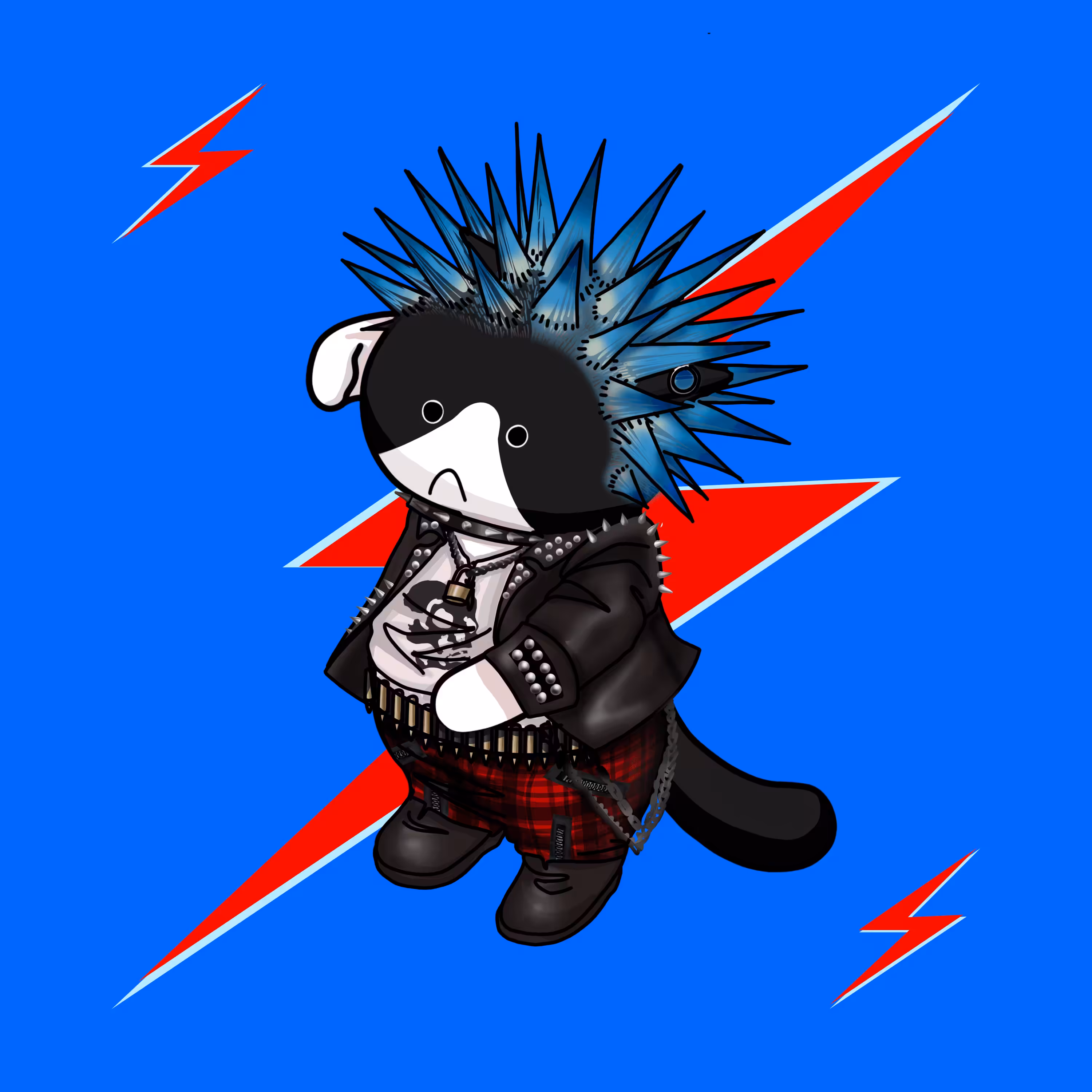 THUNDER PUNK CAT #21