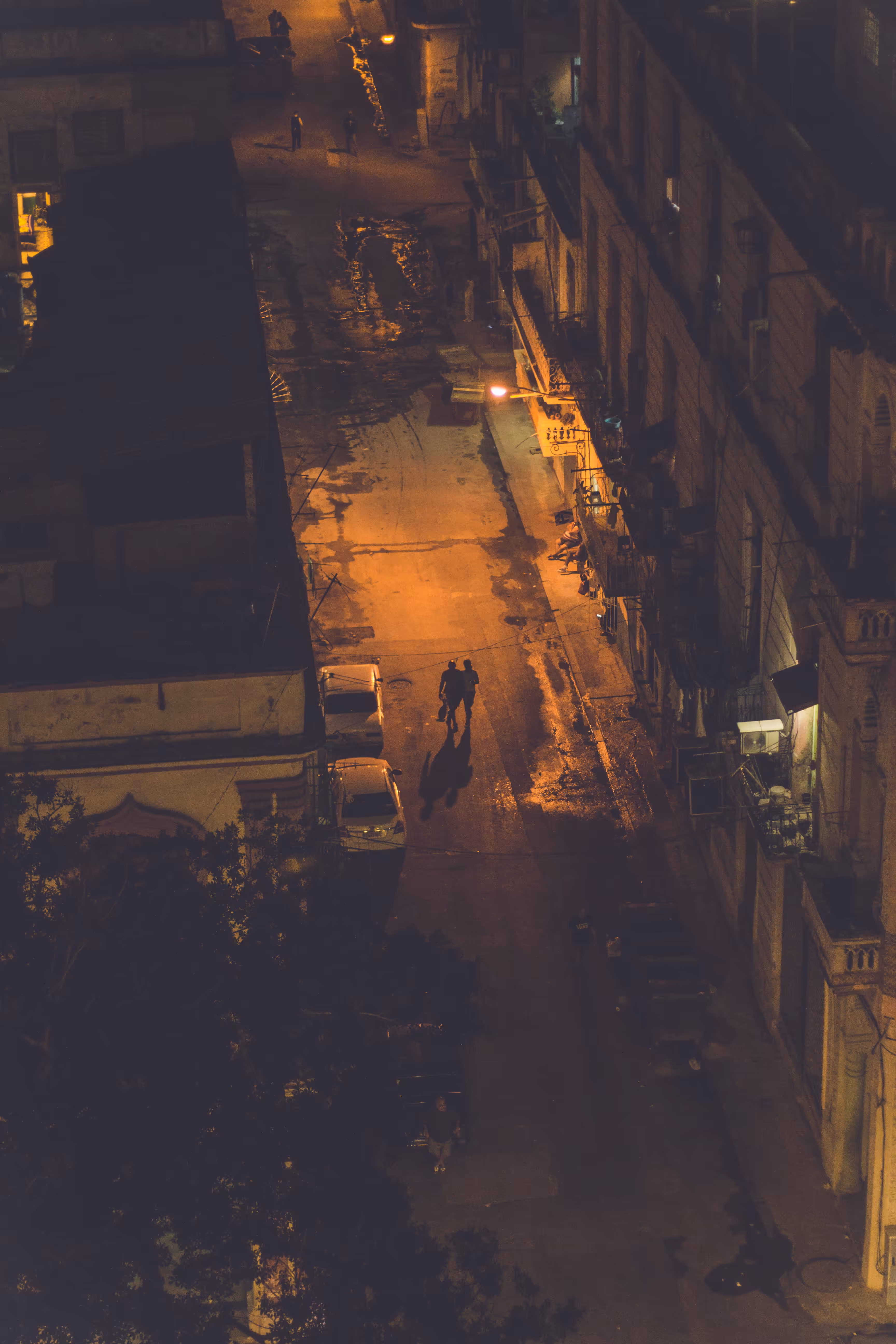 At night in Havana