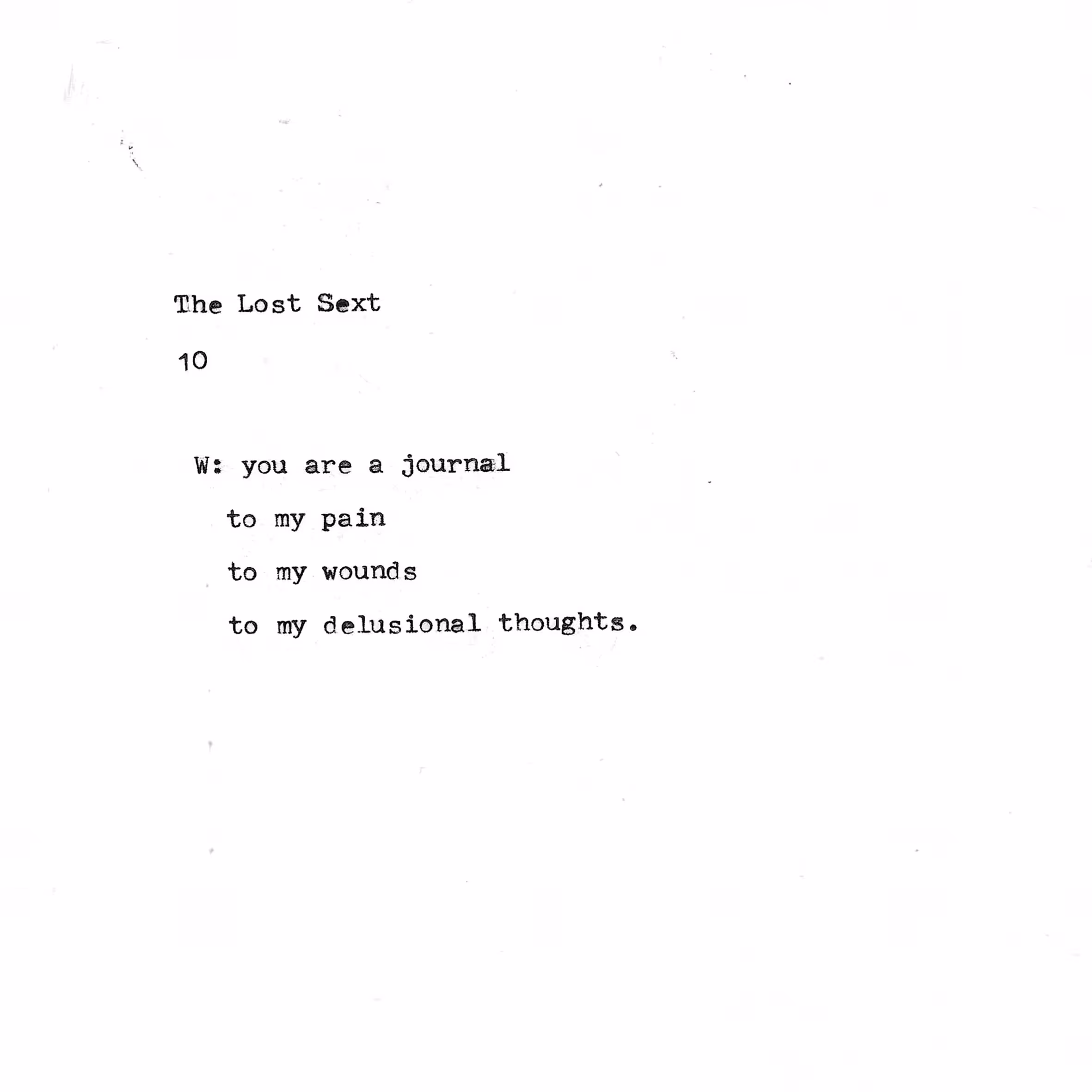 The Lost Sext | 10