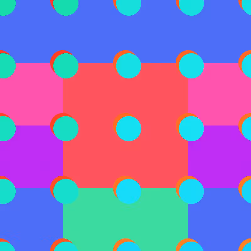 Squares and dots #8