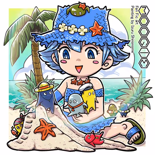 Shinonome Chibi Seal Collection: MOOGIE Fan-fic art #001