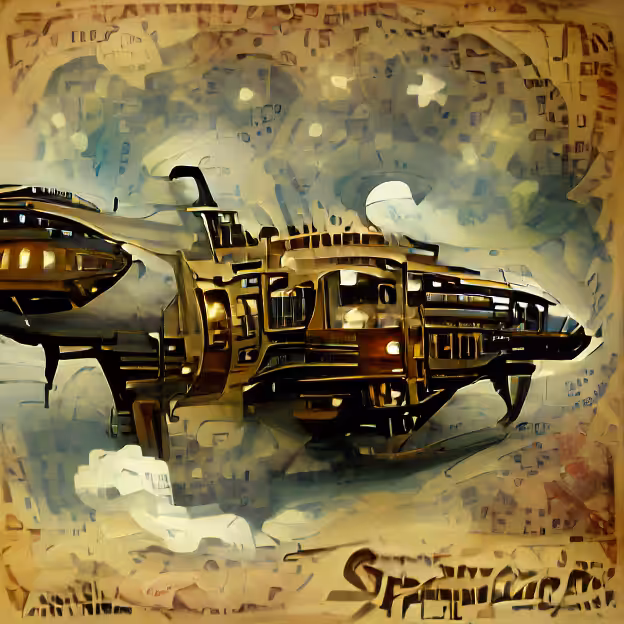 Steampunk Spaceship