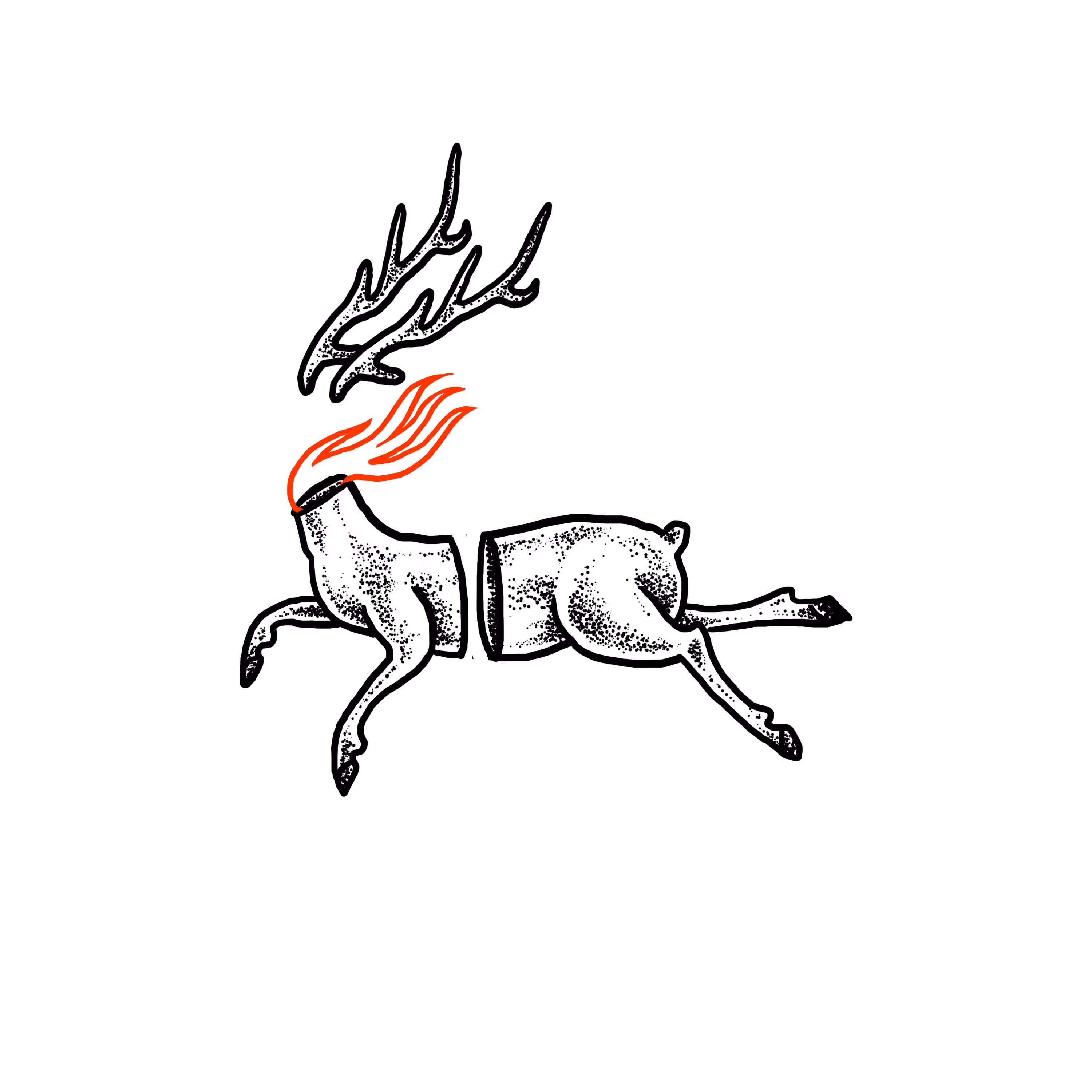 Running Deer