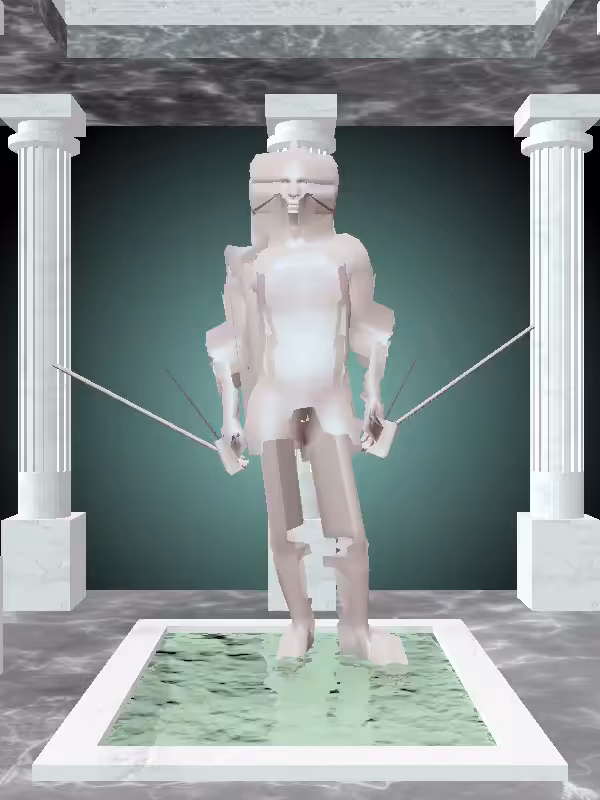 HeavenComputer: The Loser Matte Ivory Man #5169