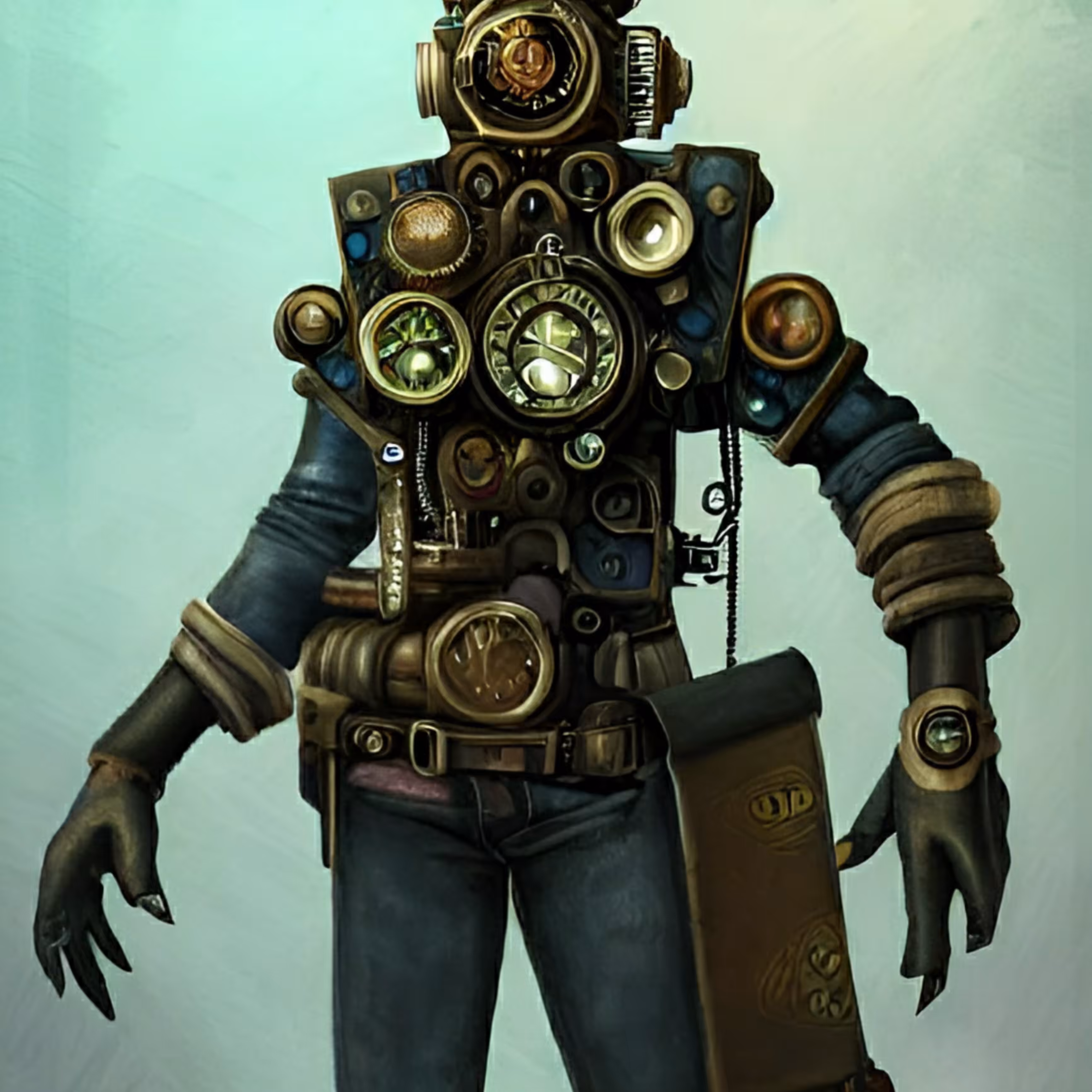 Hybrid monarchy : Steampunk Beast 