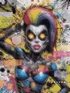 Freakster #34 Creepy punk Zoe