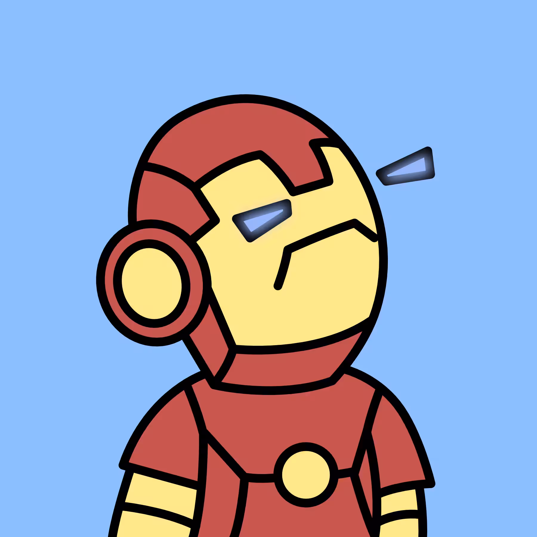Superhero Doodle #1