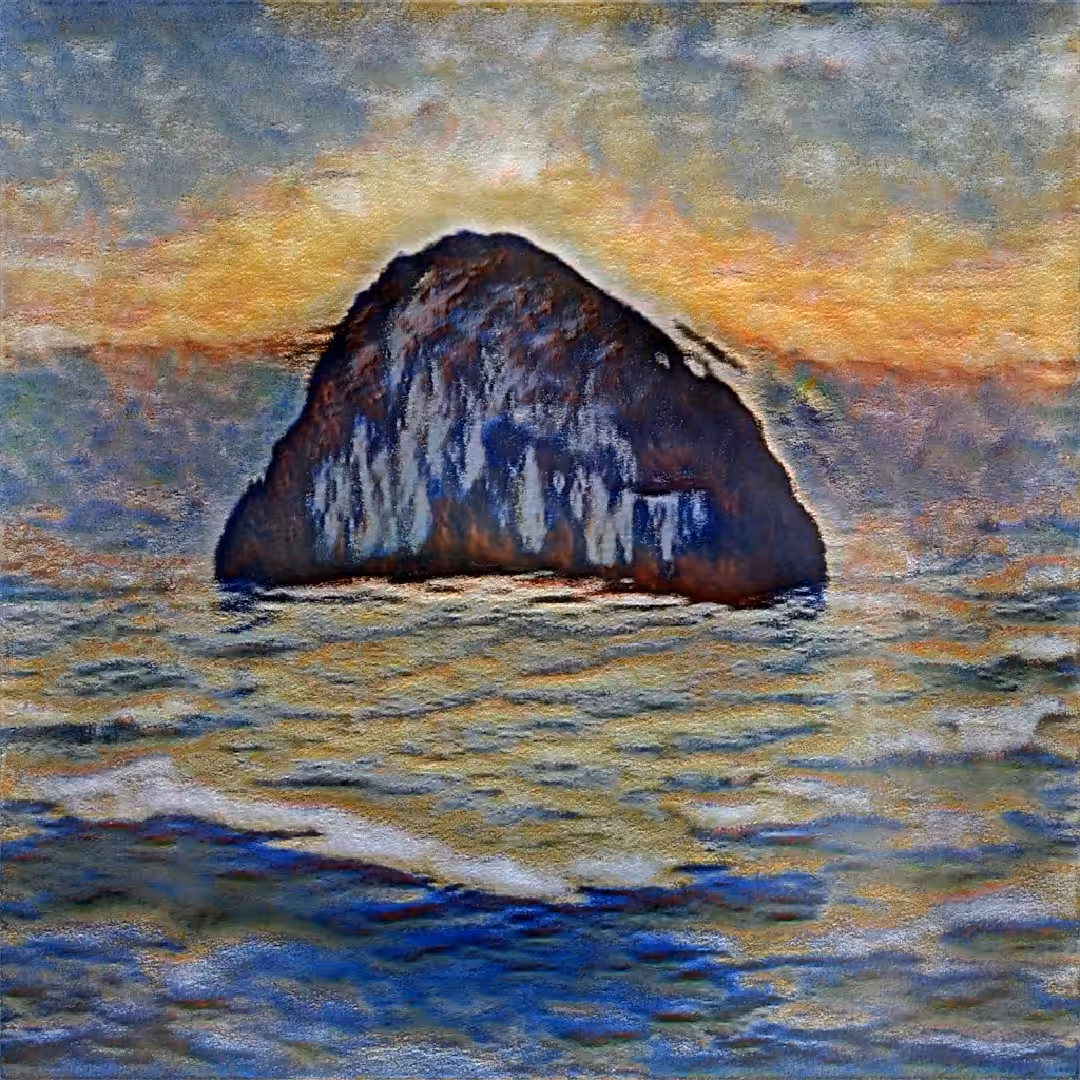 Monet's Rock