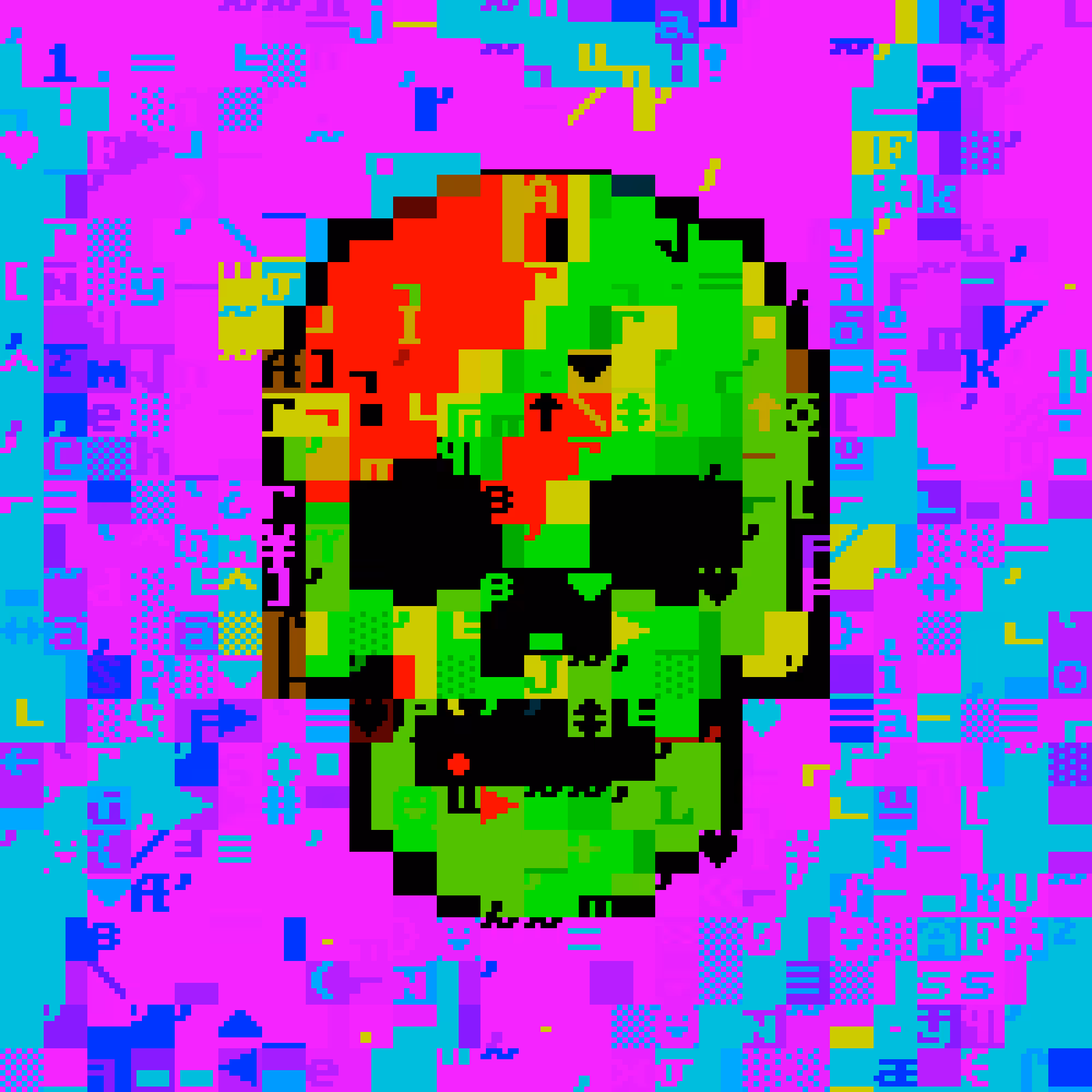 DOS Skull 0279