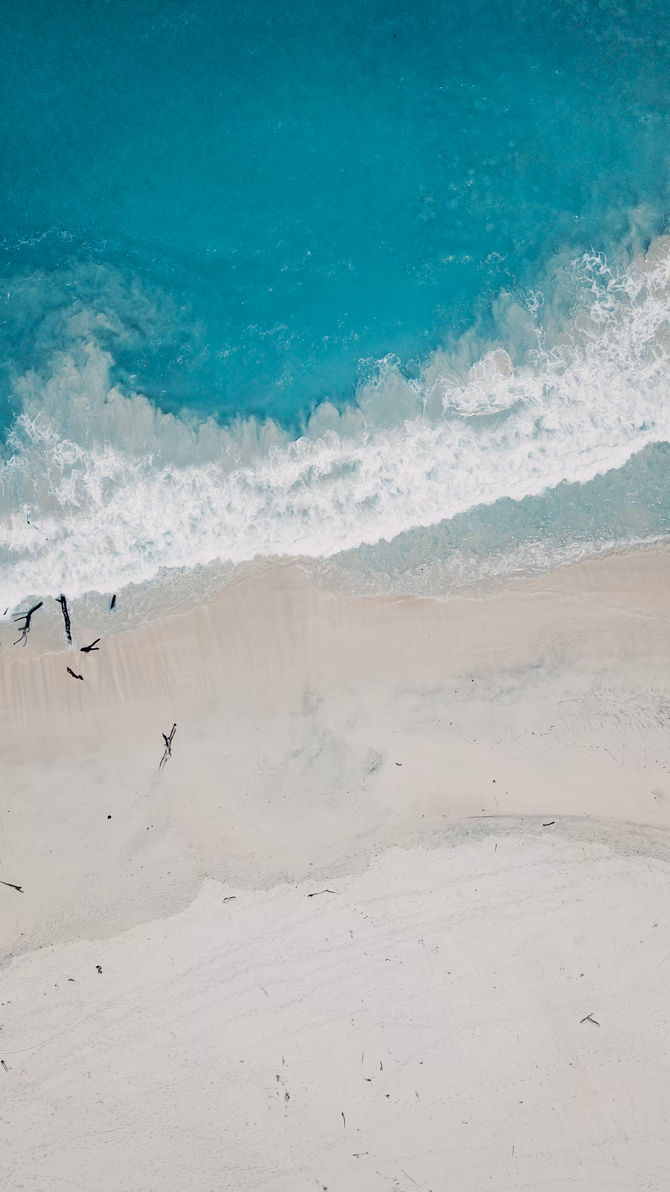 Sand on beach