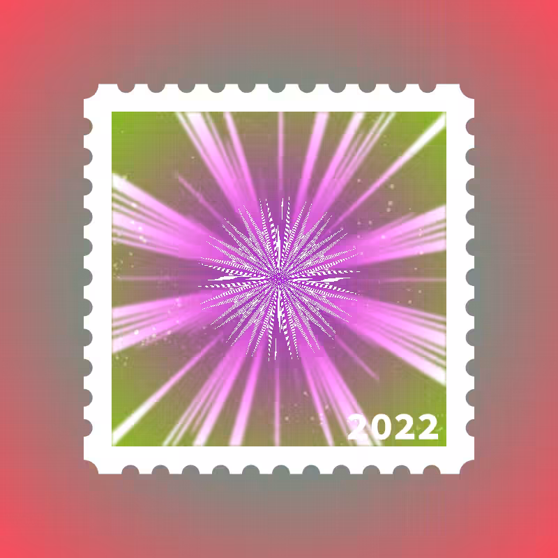 Snowflake stamp #42