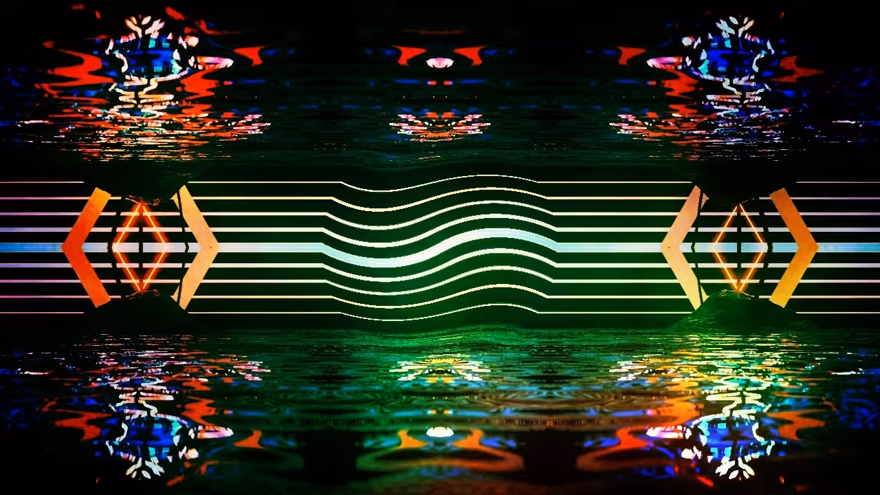 Neon islands