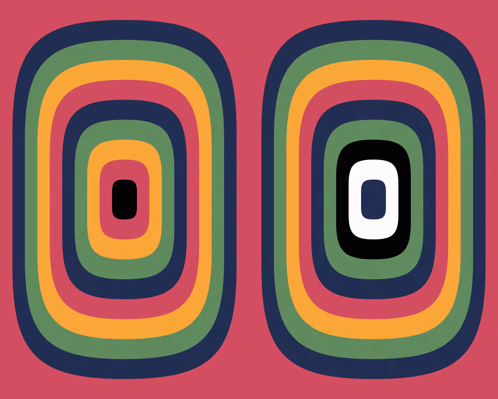 Alternating bands of color #198