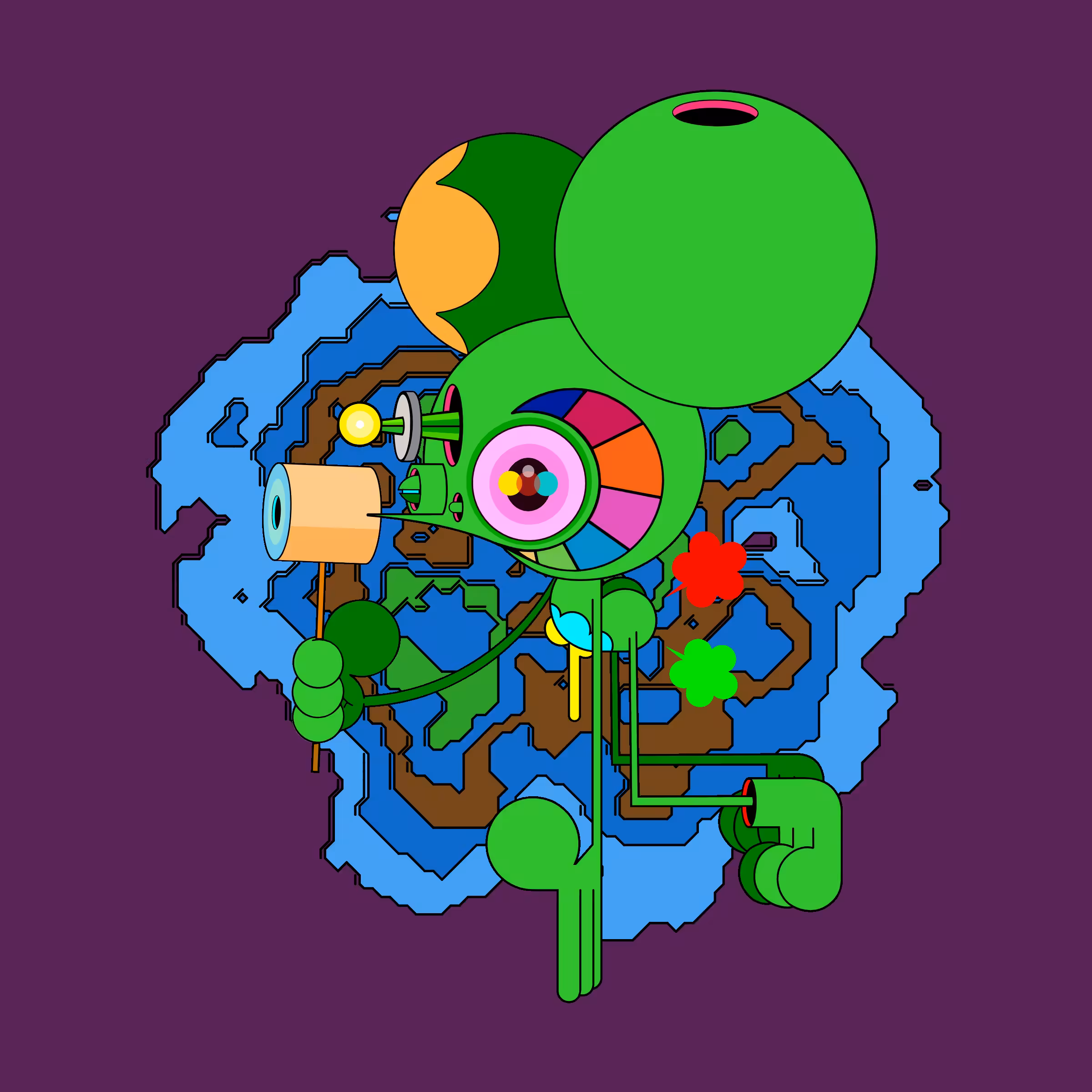 Neogen Space Monkeys #547