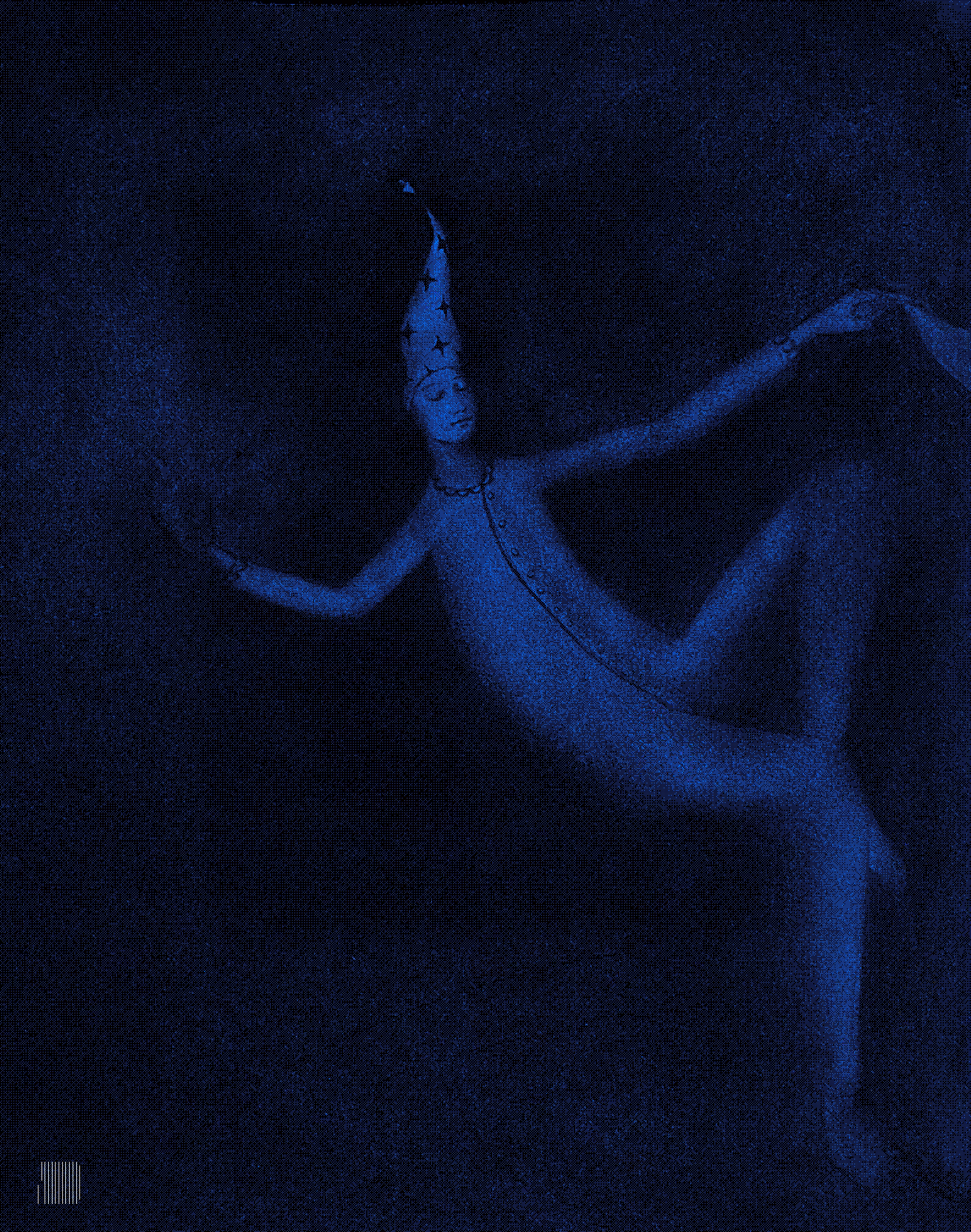Boy in Blue Pajamas