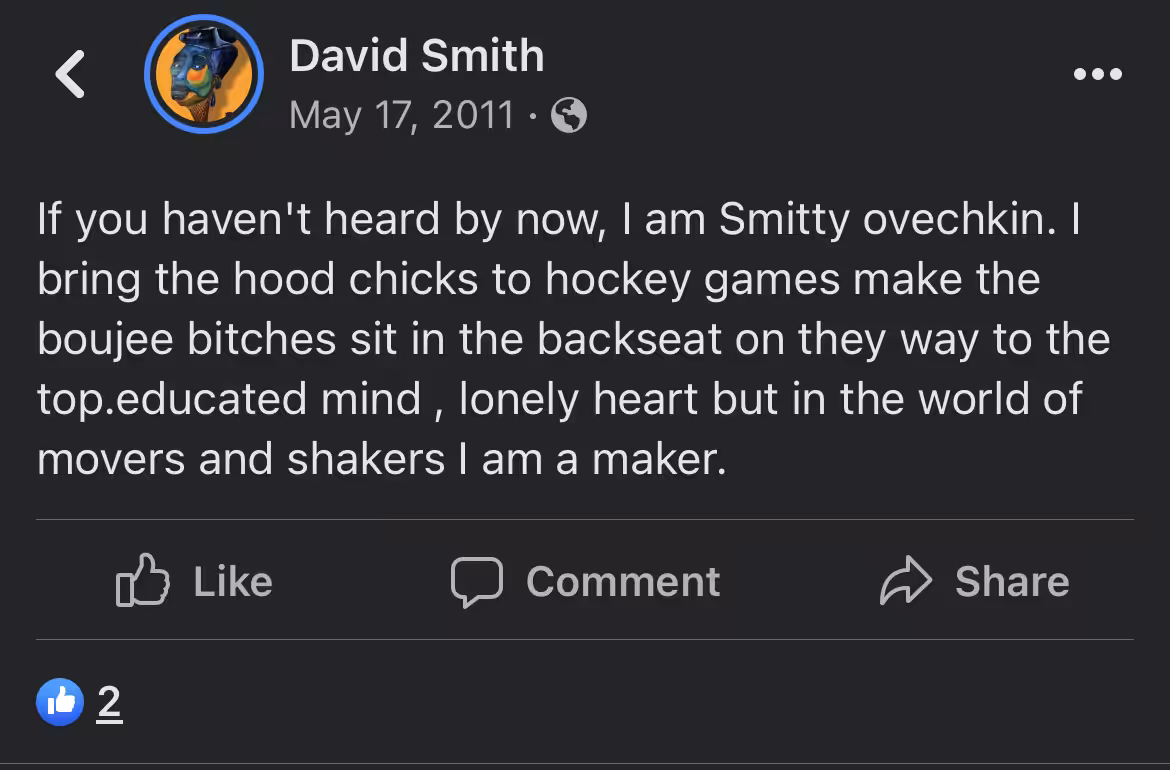 Smitty ovechkin