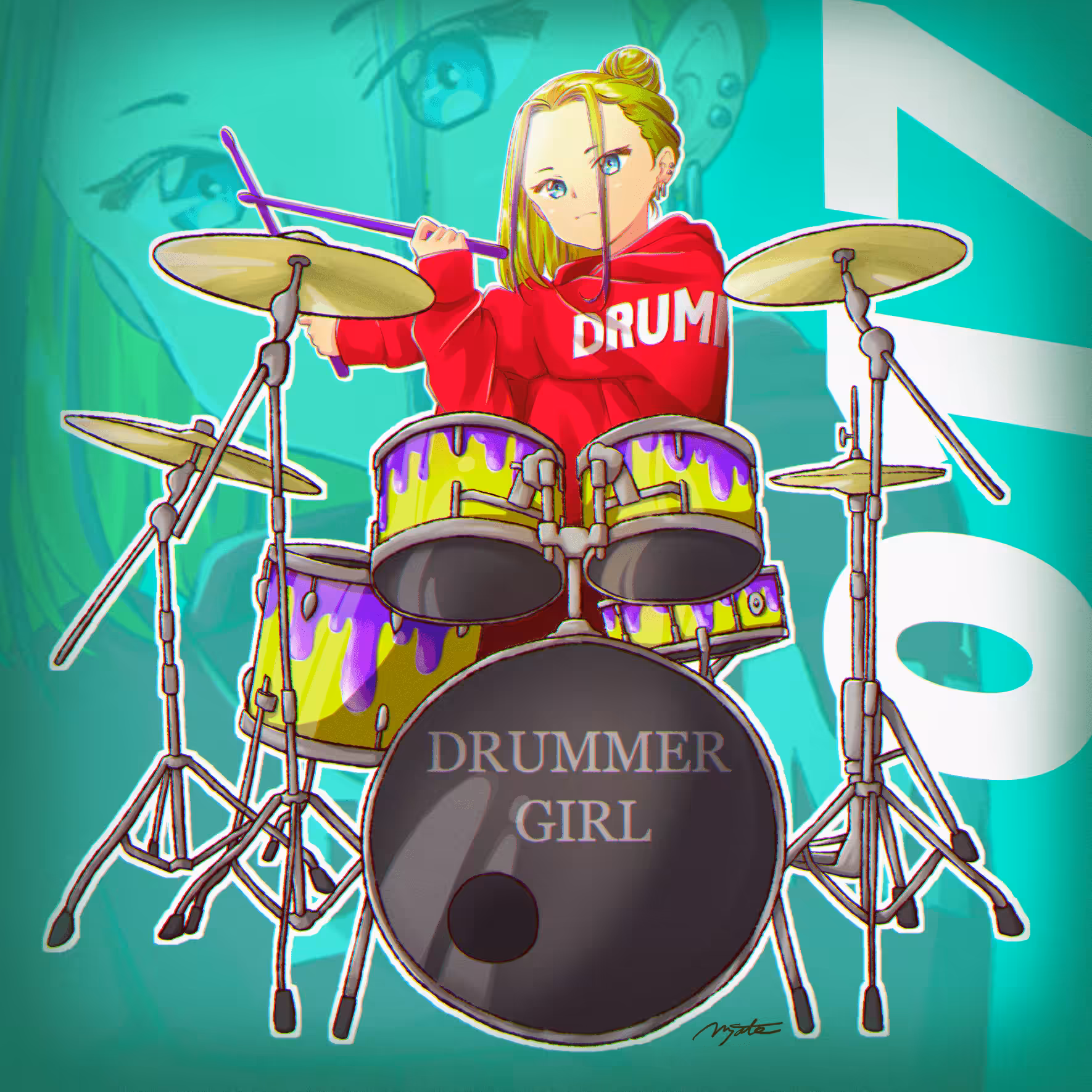 Drummer Girl #016
