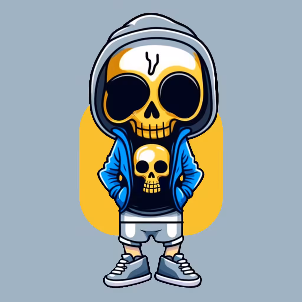 rapper skeleton #18