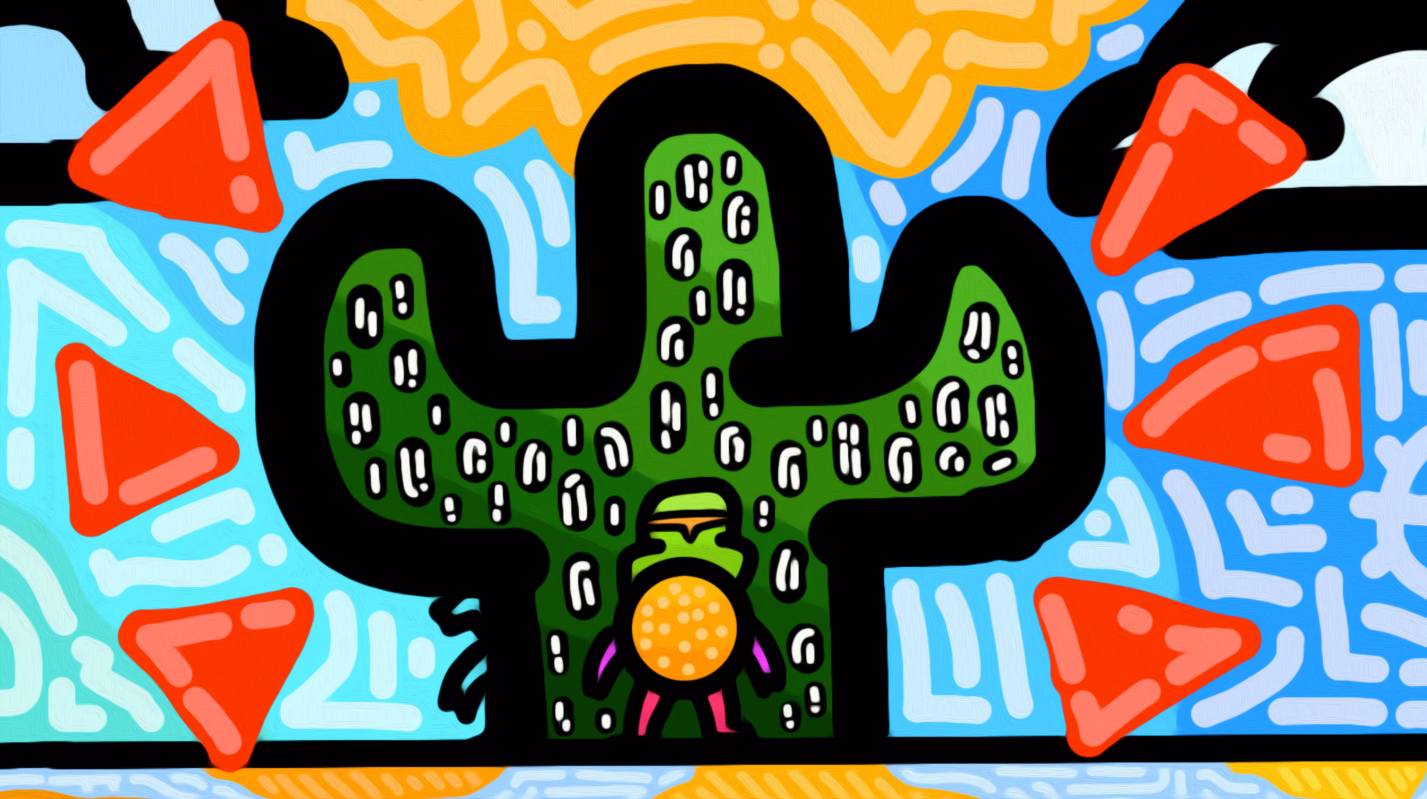 Enter the Desert of Cactus Adventure by Bulbasaur 9