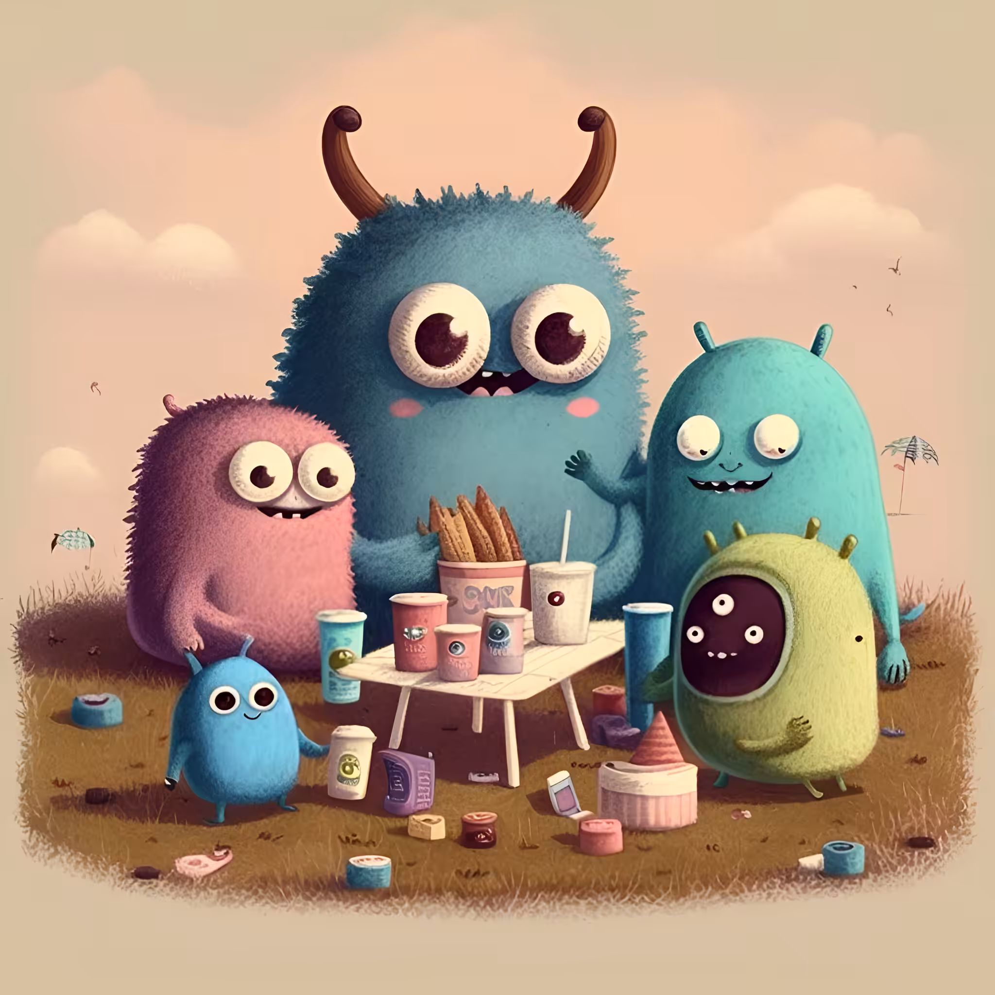Funny Monsters #199