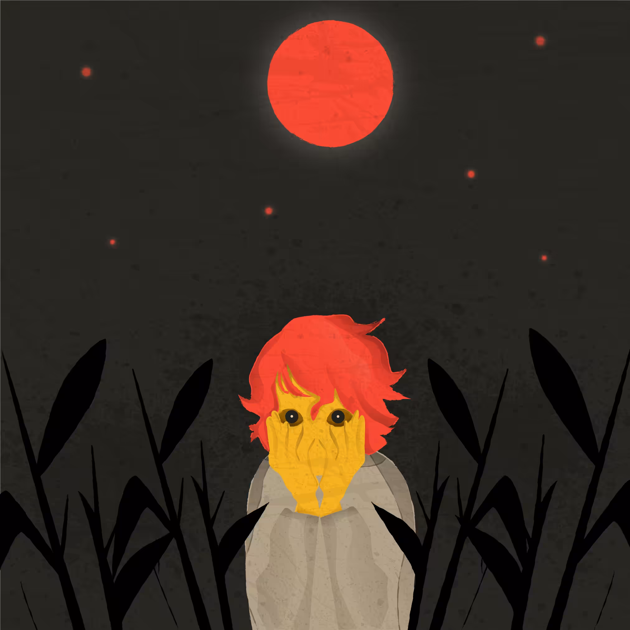 Red moon