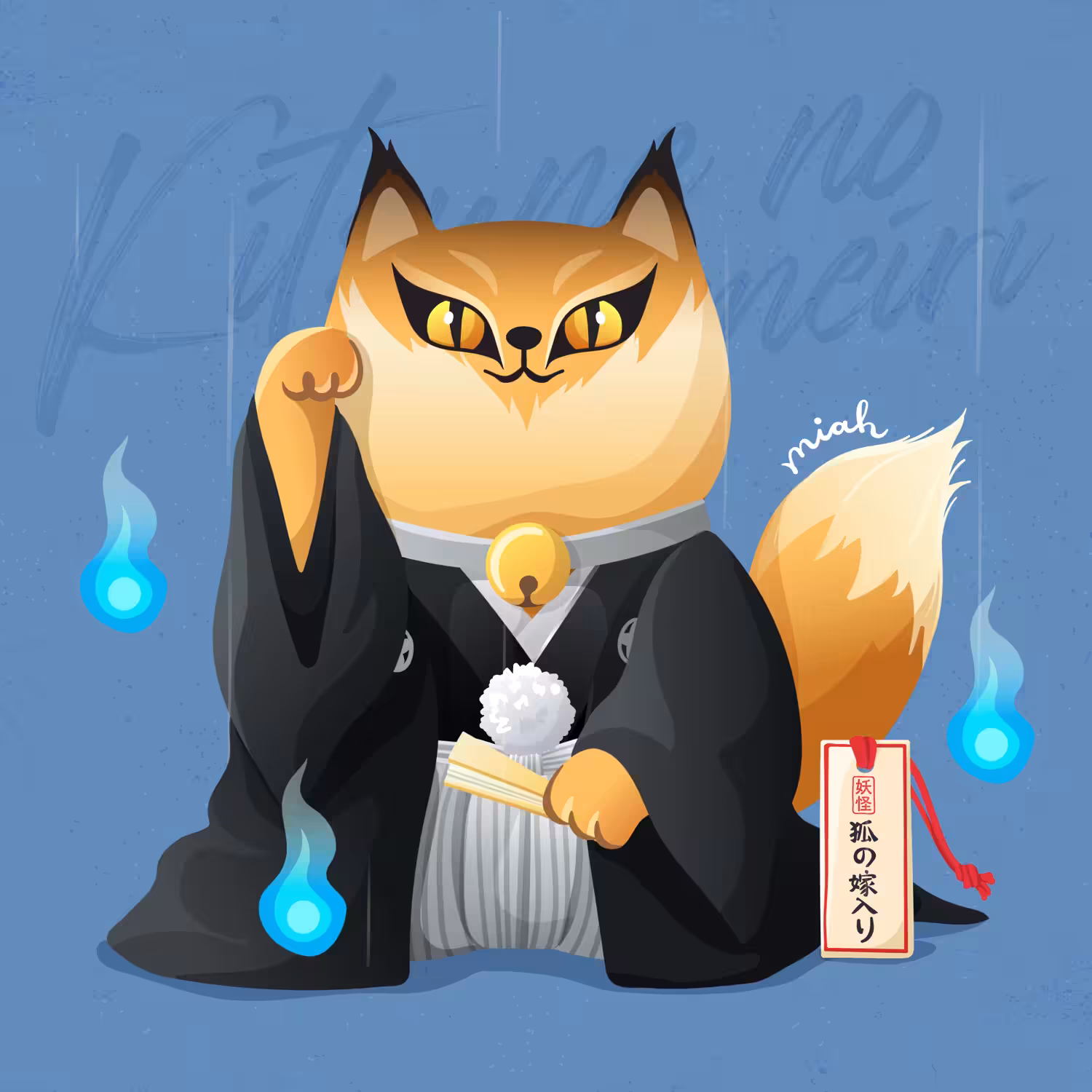 Manekineko x Yokai : Meow Kitsune no yomeiri