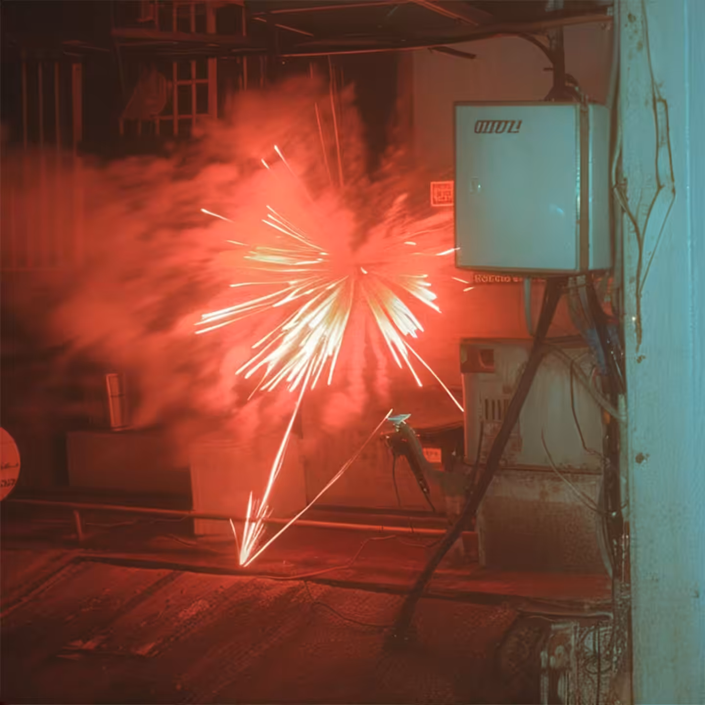 indoor fireworks