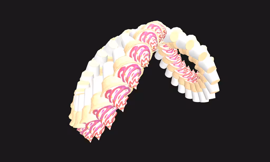 ice cream worm