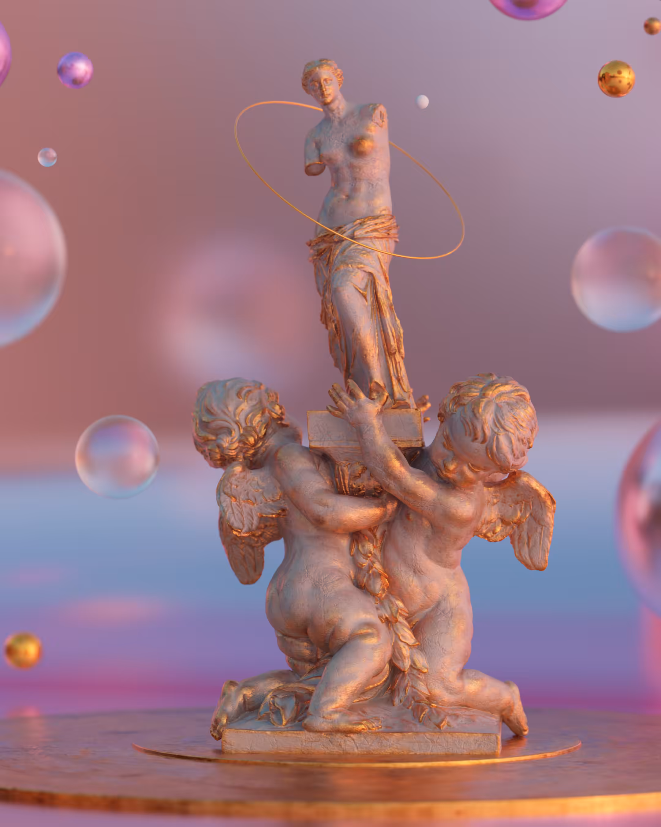 Aphrodite is the goddess of love