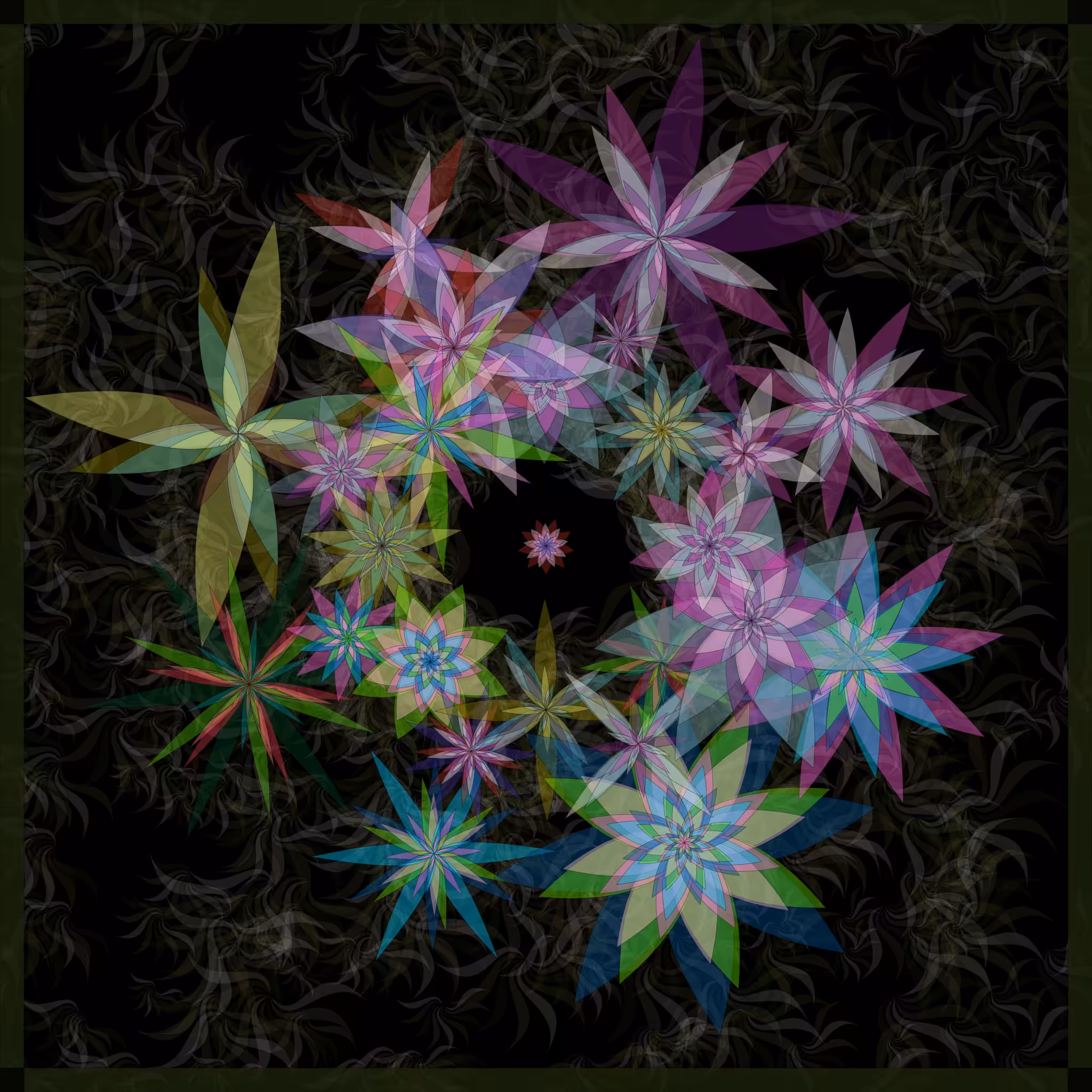 Bezier Garden #24