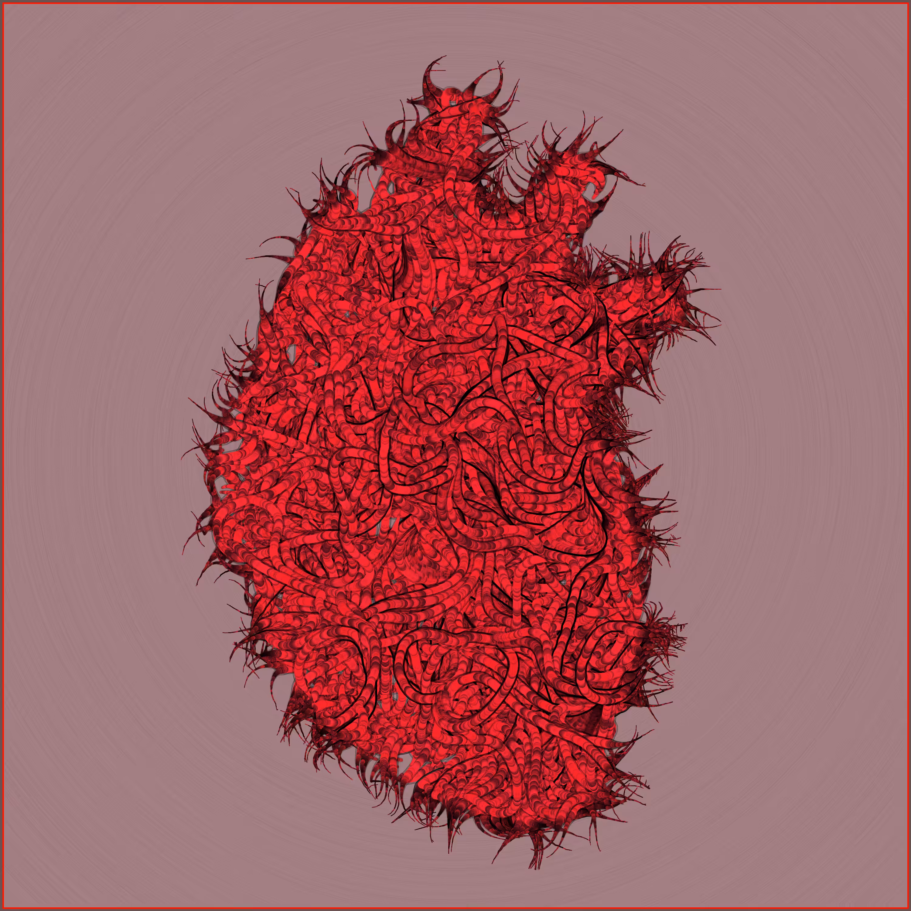 Heart (Anatomical) in Red