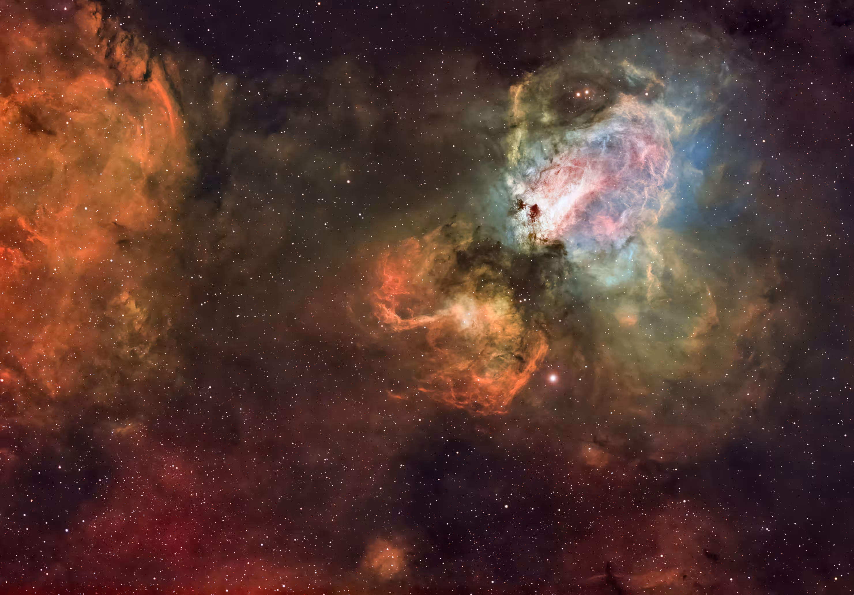 Deep Space Collection # 14. The Swan Nebula
