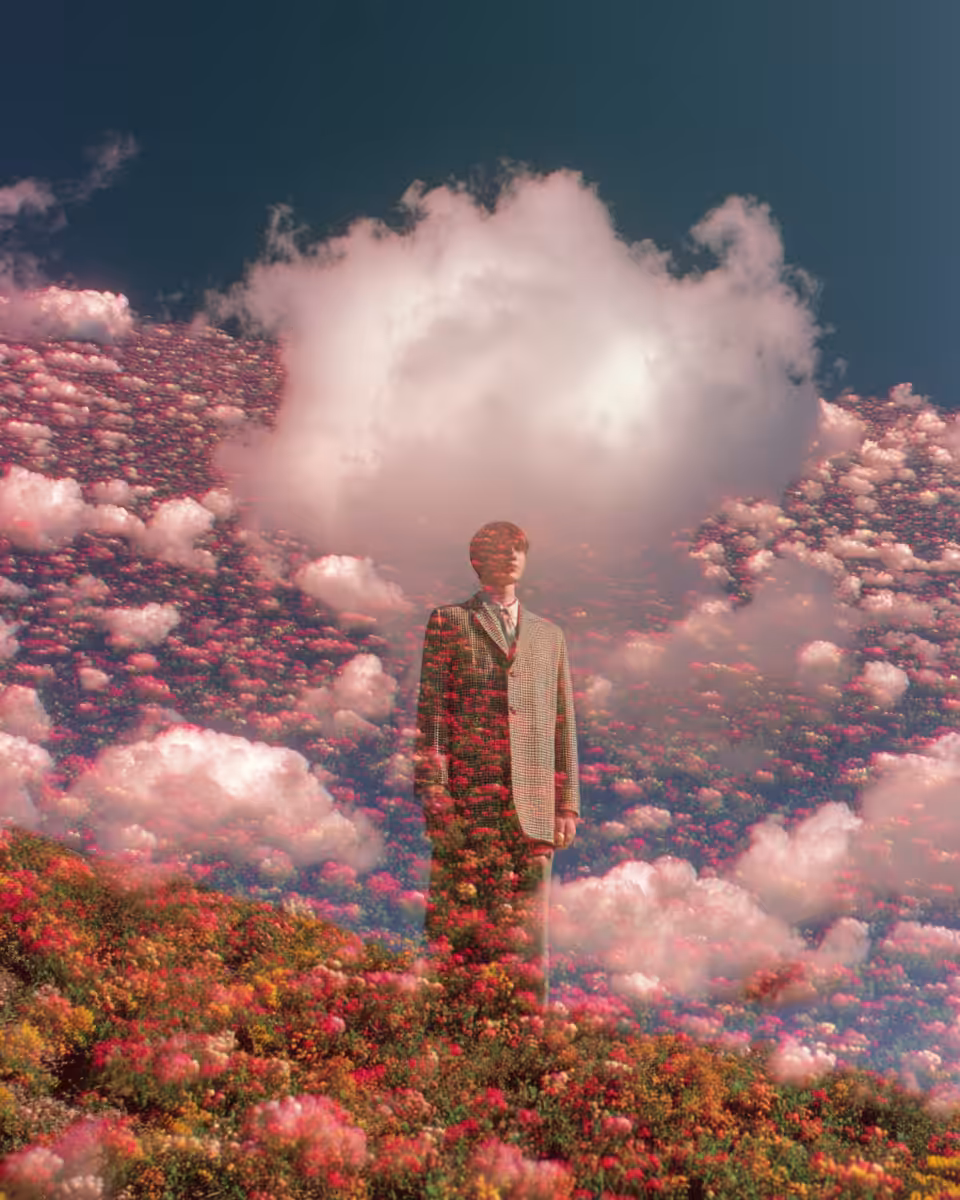 I was falling through the sky.