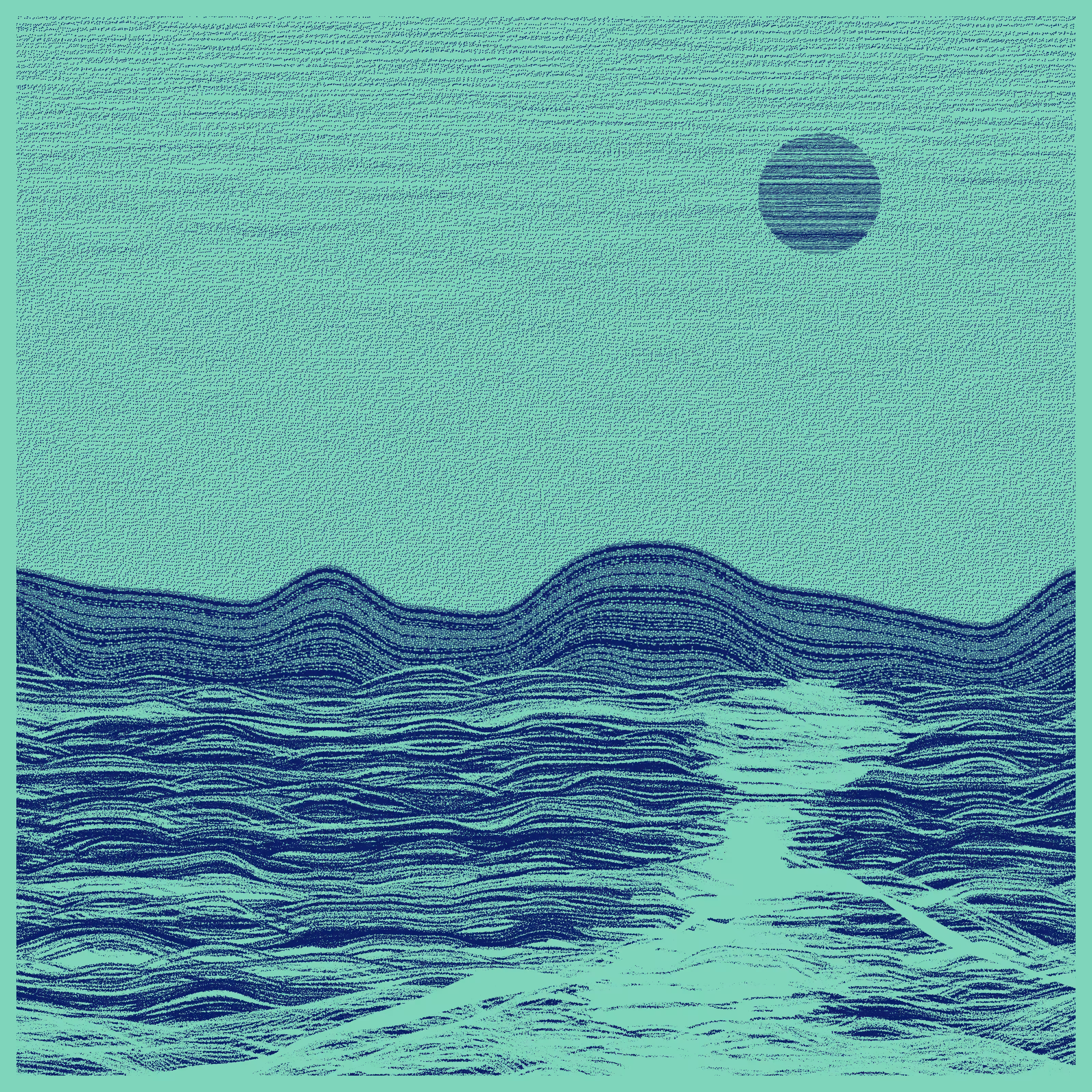 Moonlit Sea #9